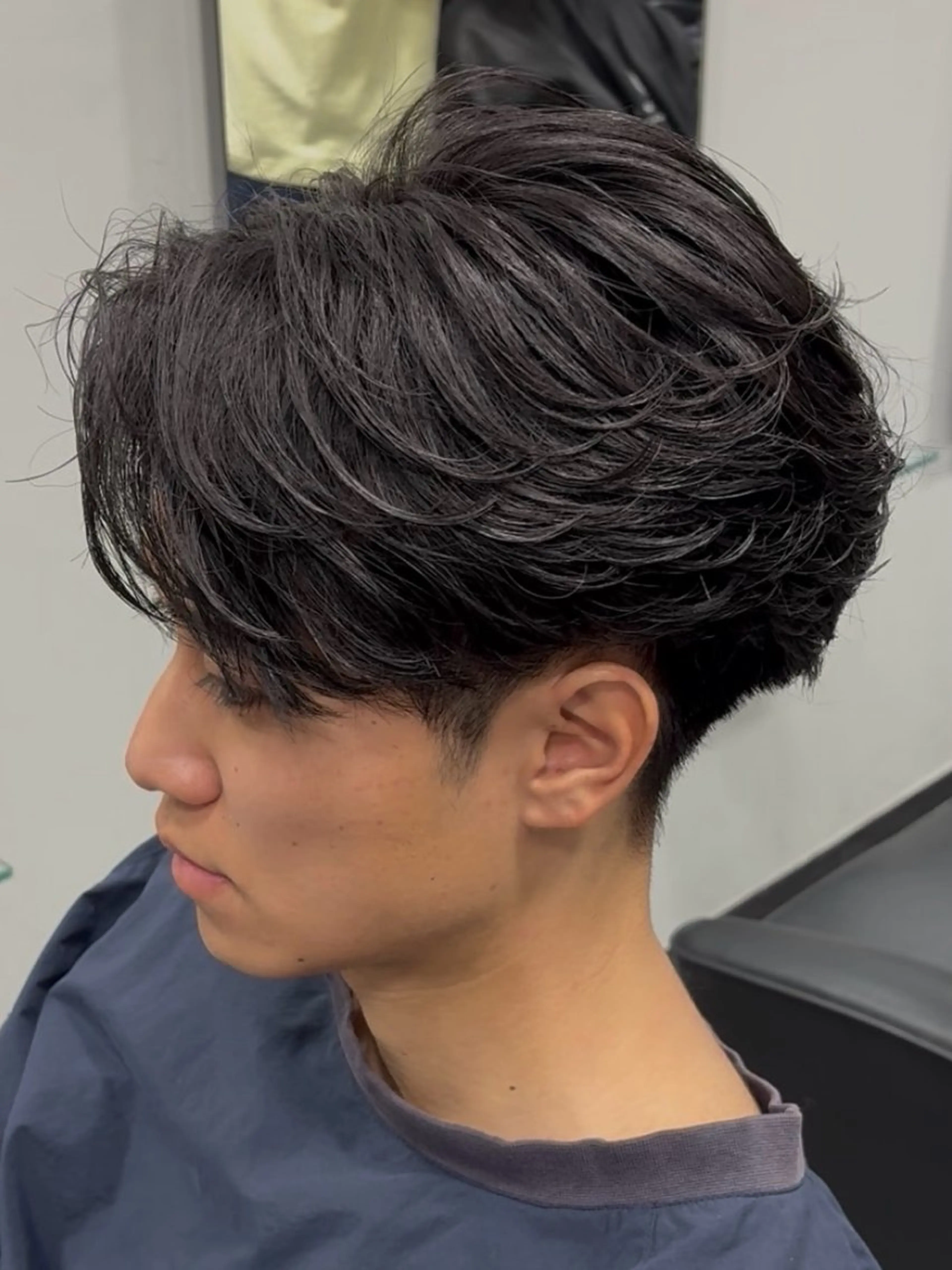 メンズ フェザーパーマ メンズパーマ Hair Salon LUCEY所属・メンズカット/パー マ/川越/成田最のヘアスタイル