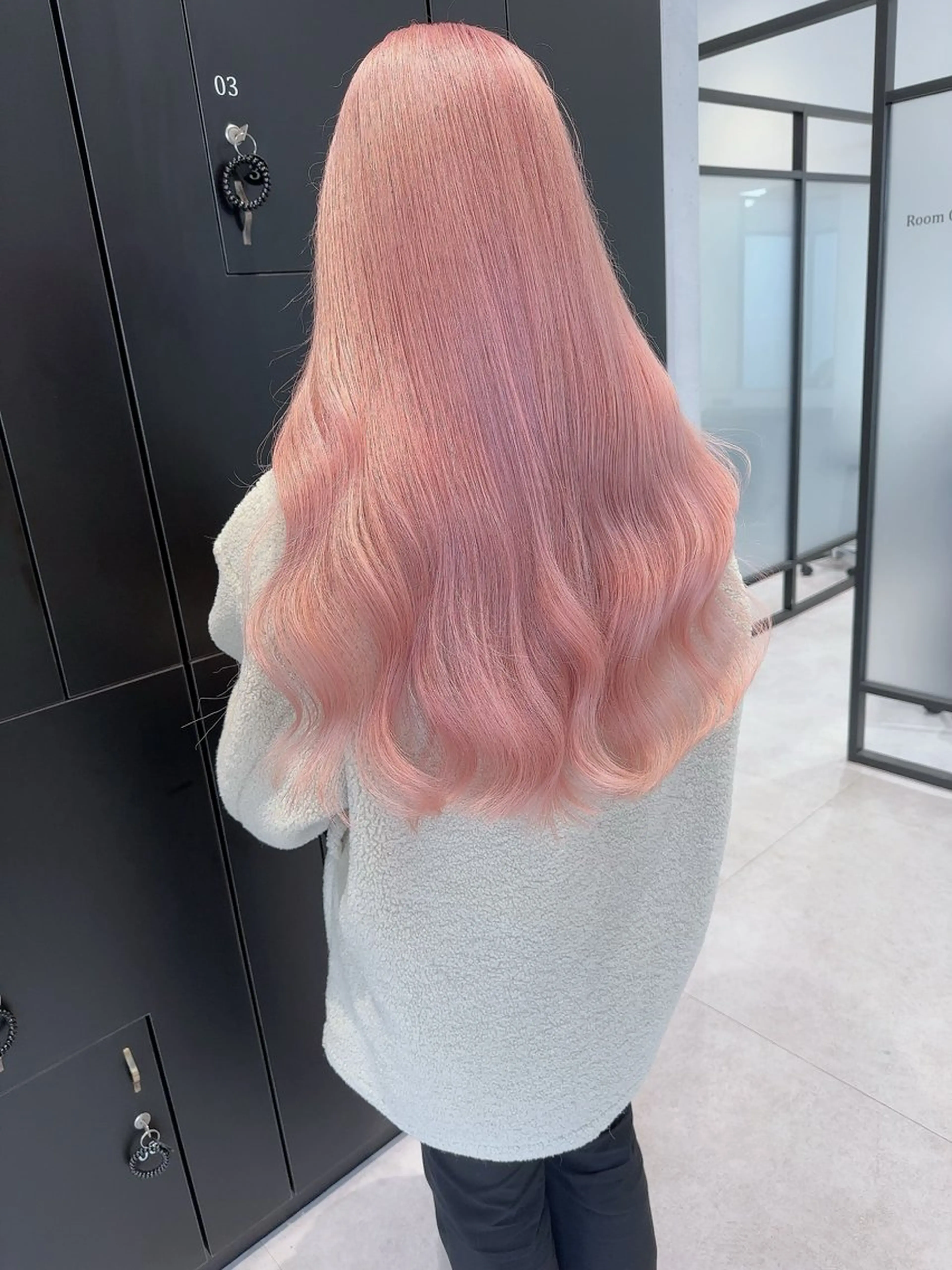 ロング ヘアカラー トリートメント 🌟龍明🌟福岡 ハイトーン🌟のヘアスタイル