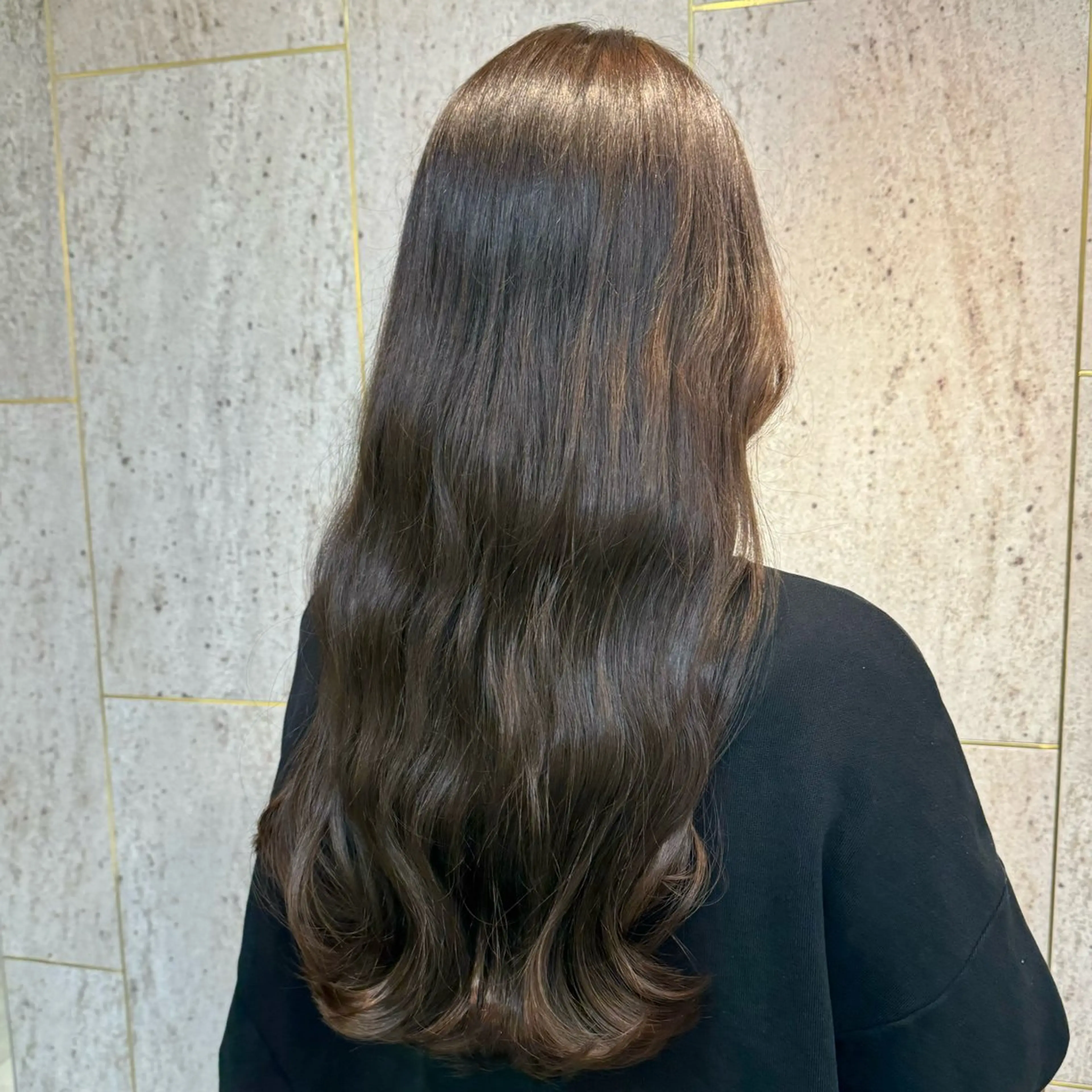 ロング カラー 髪質改善 トリートメント カット ヘアカラー トリートメント ヘッドスパ 木原良 (キハラ リョウ)のヘアスタイル