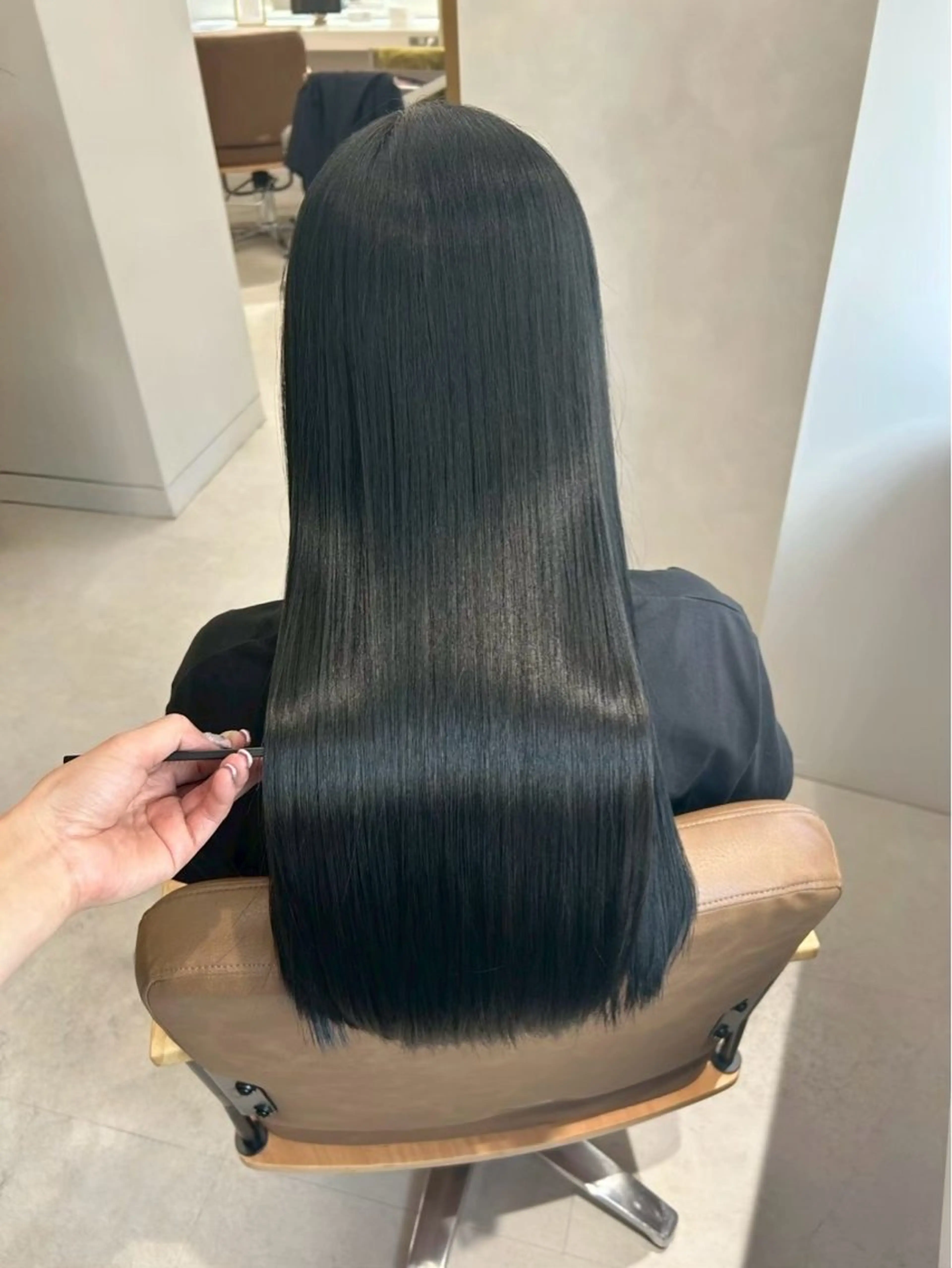 ロング SLASHスラッシュ 藤本らむねのヘアスタイル