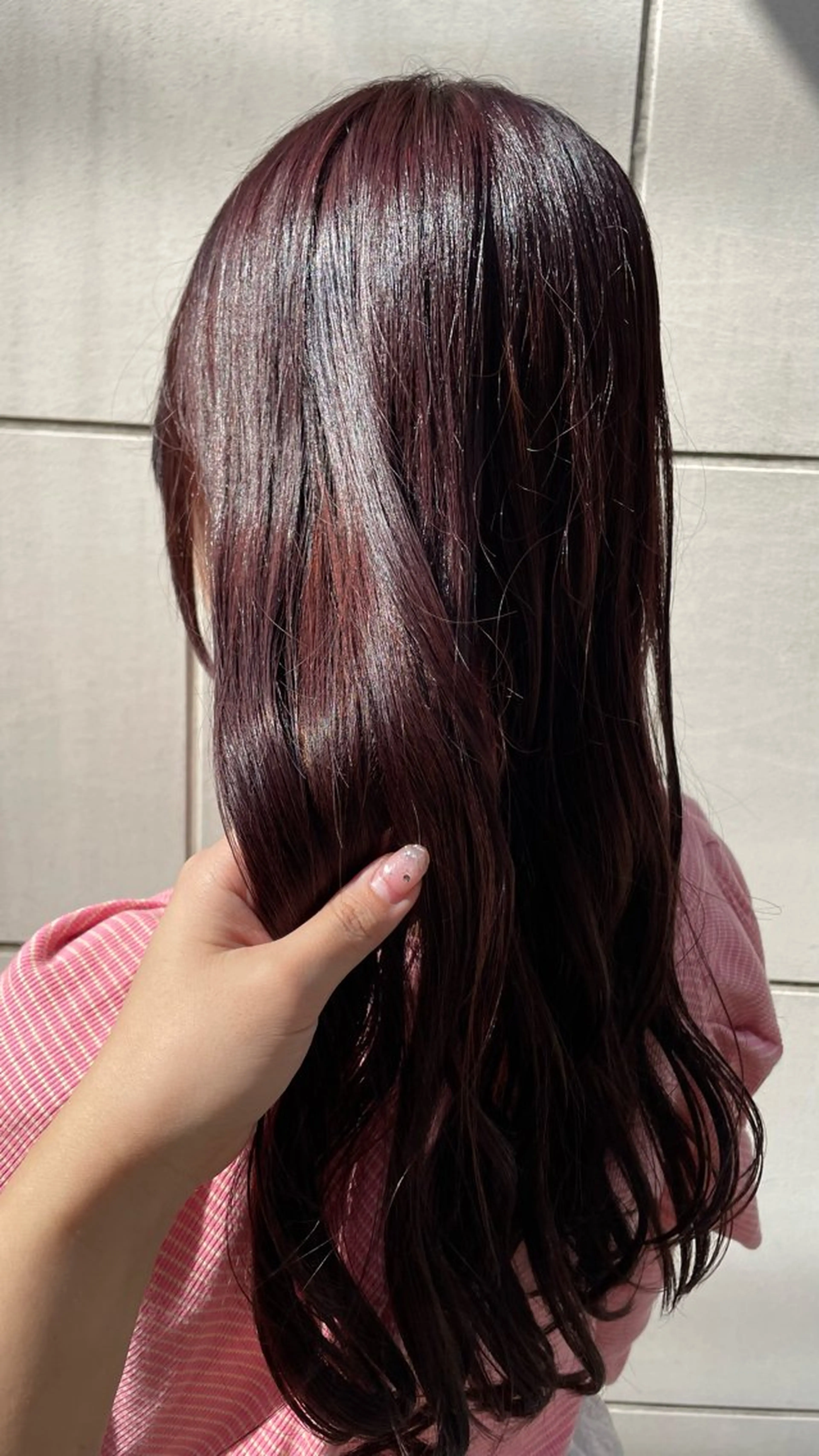 ロング Agnos青山所属・鈴木 里奈のヘアスタイル