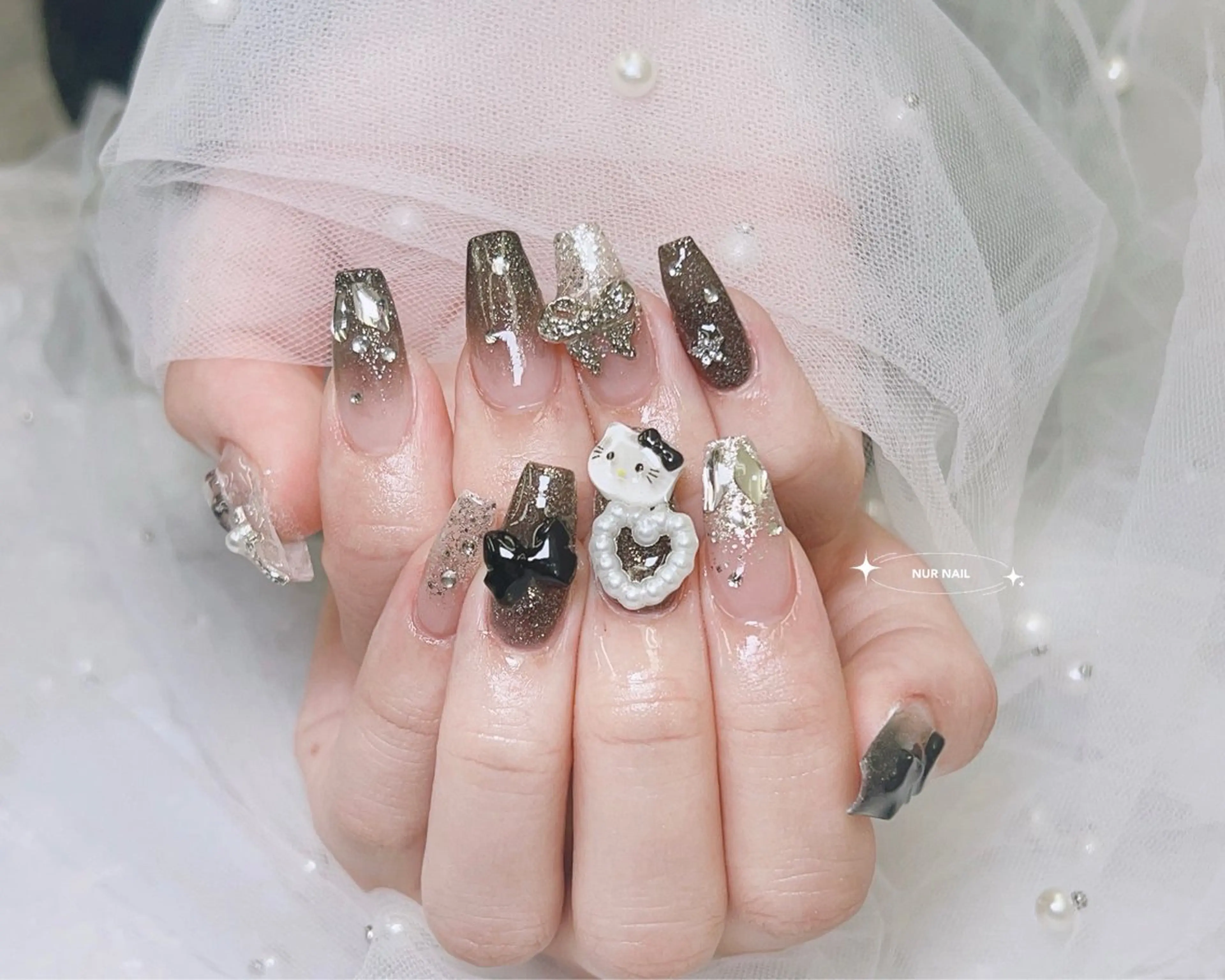 ネイル ハンドネイル 🤎HARU 🧸のネイルデザイン