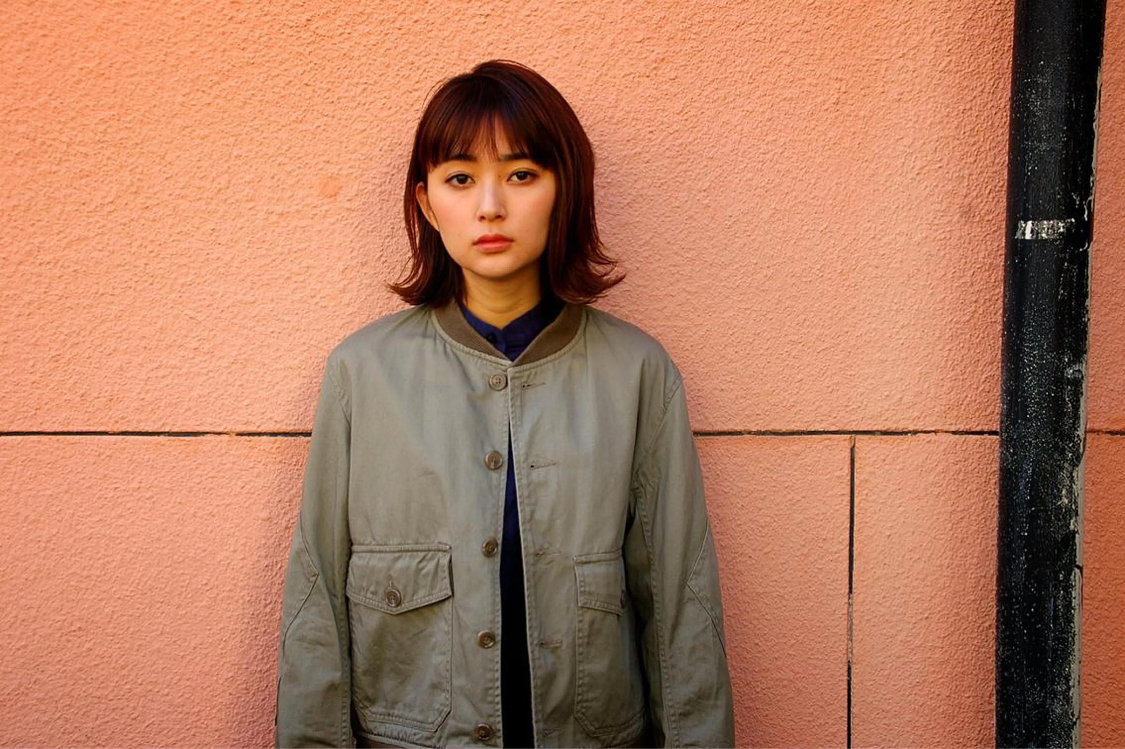 ミディアム Ｑue所属・stylist takahashiのヘアスタイル