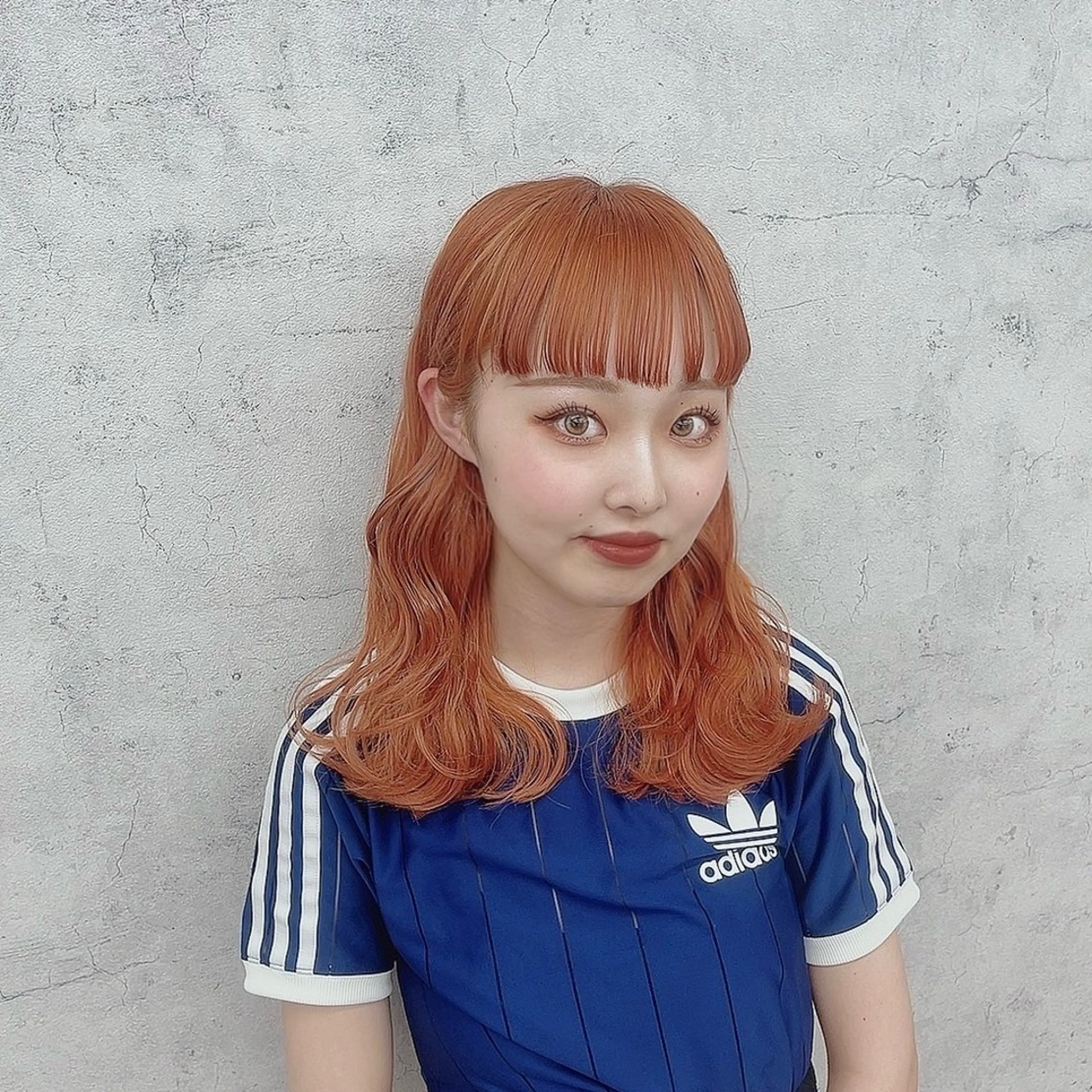 セミロング カラー ヘアカラー JUNSHIN🦋 ヘアセット／カラーのヘアスタイル