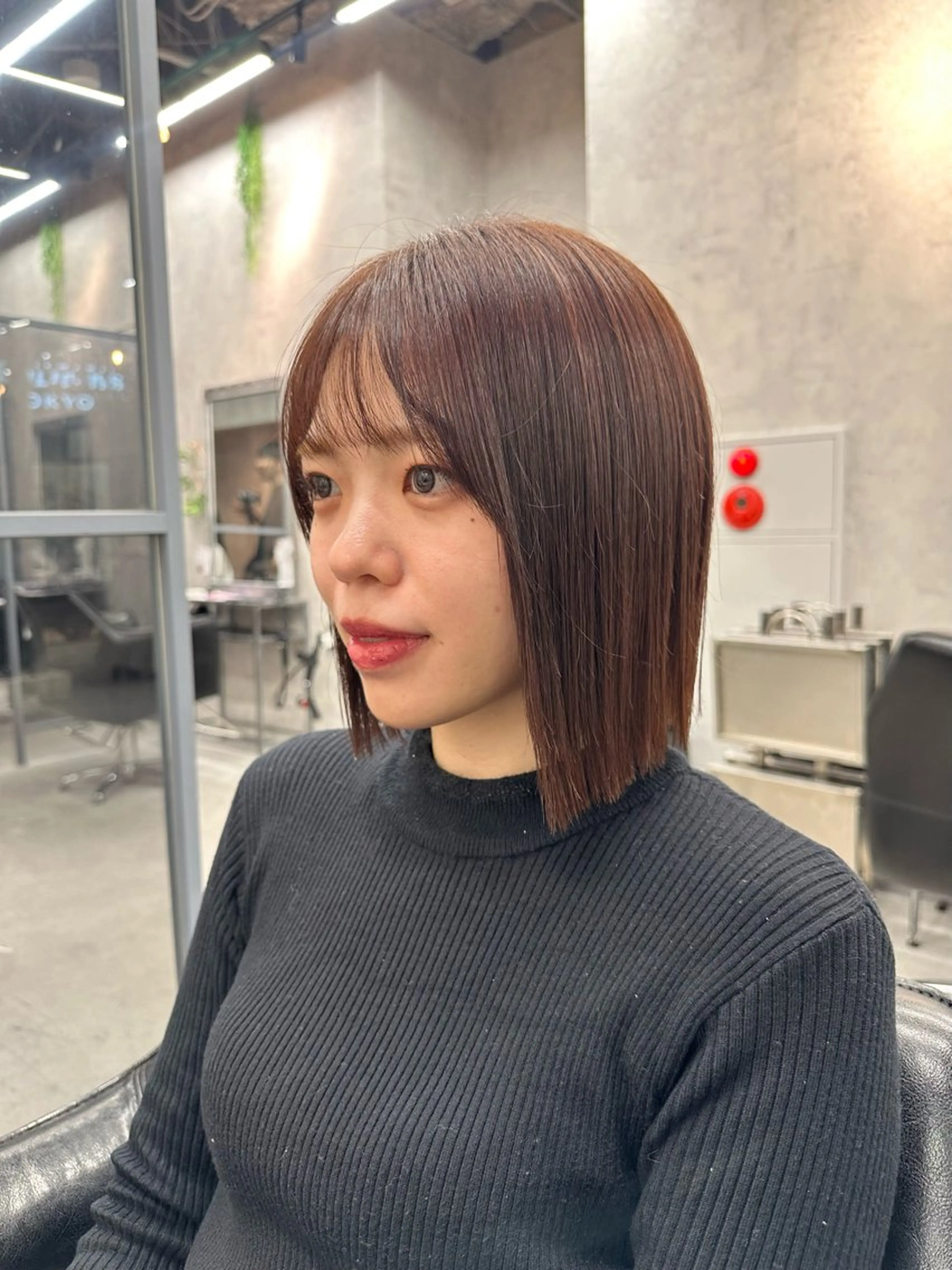 ショート Misora/ボブ/ レイヤー/艶カラーのヘアスタイル