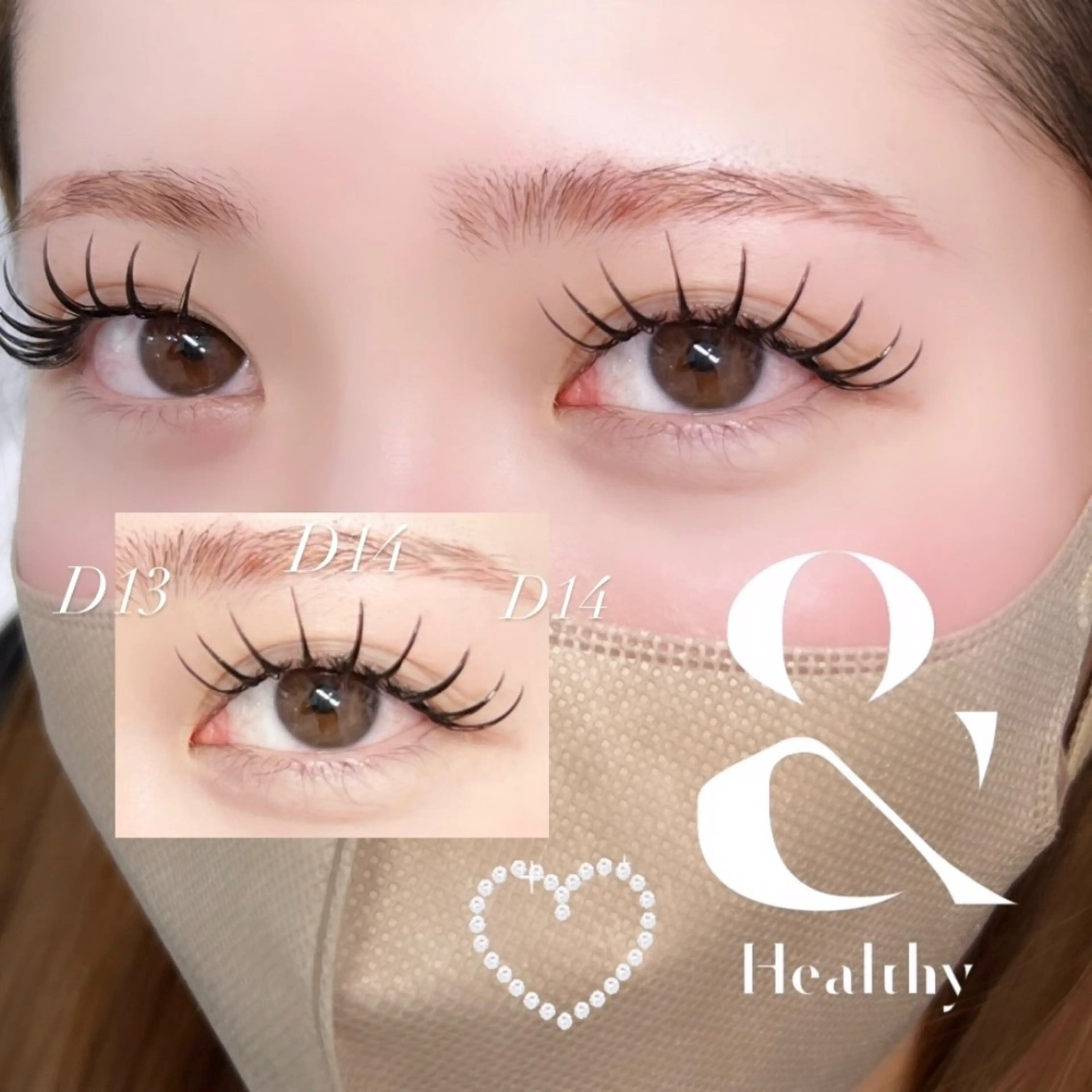 マツエク・マツパ バインドロック GALN💛mami バインドロックのマツエク・マツパデザイン