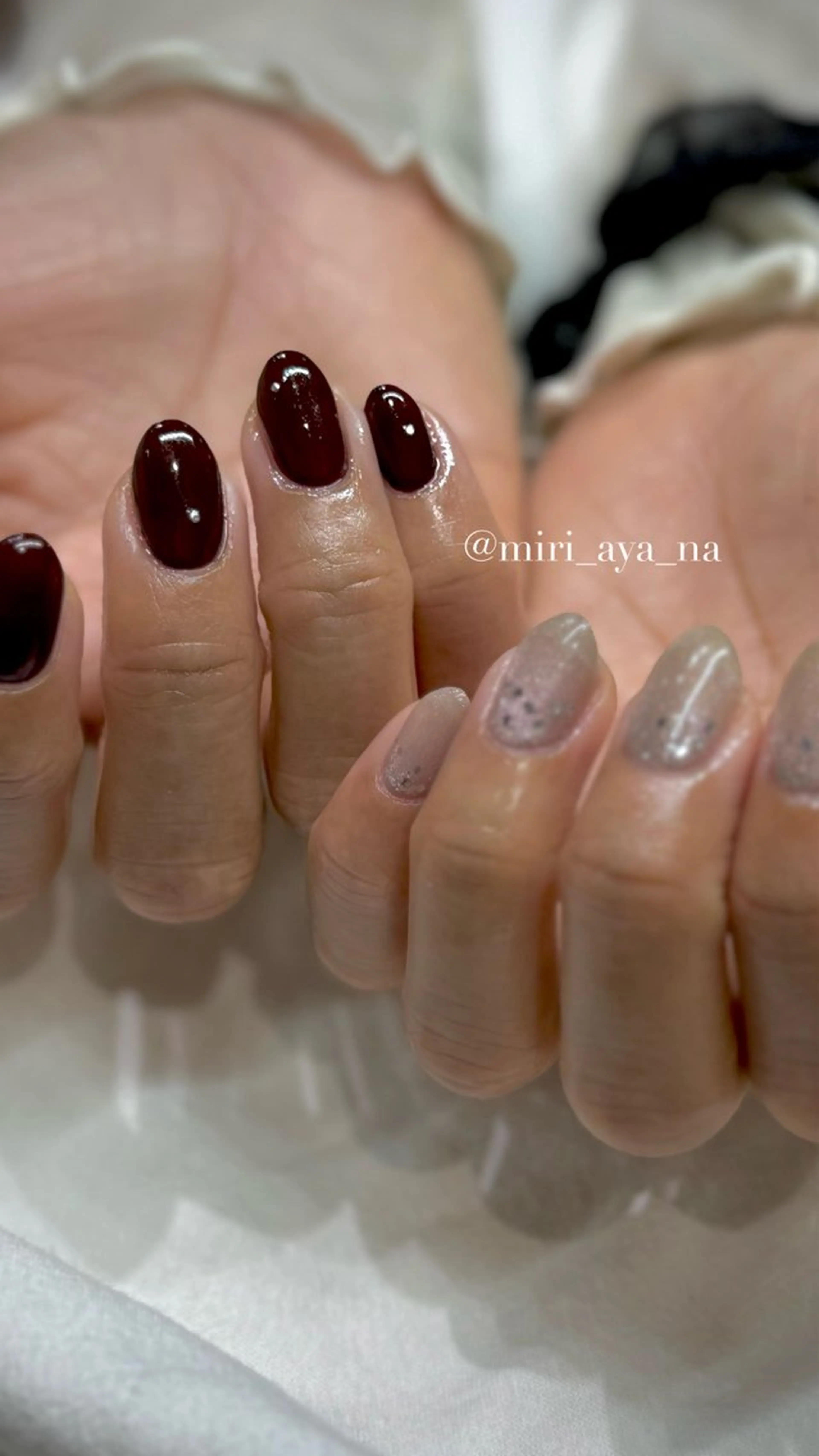 ネイル 新宿代々木/韓国系 ワンホン/aya🫧のネイルデザイン