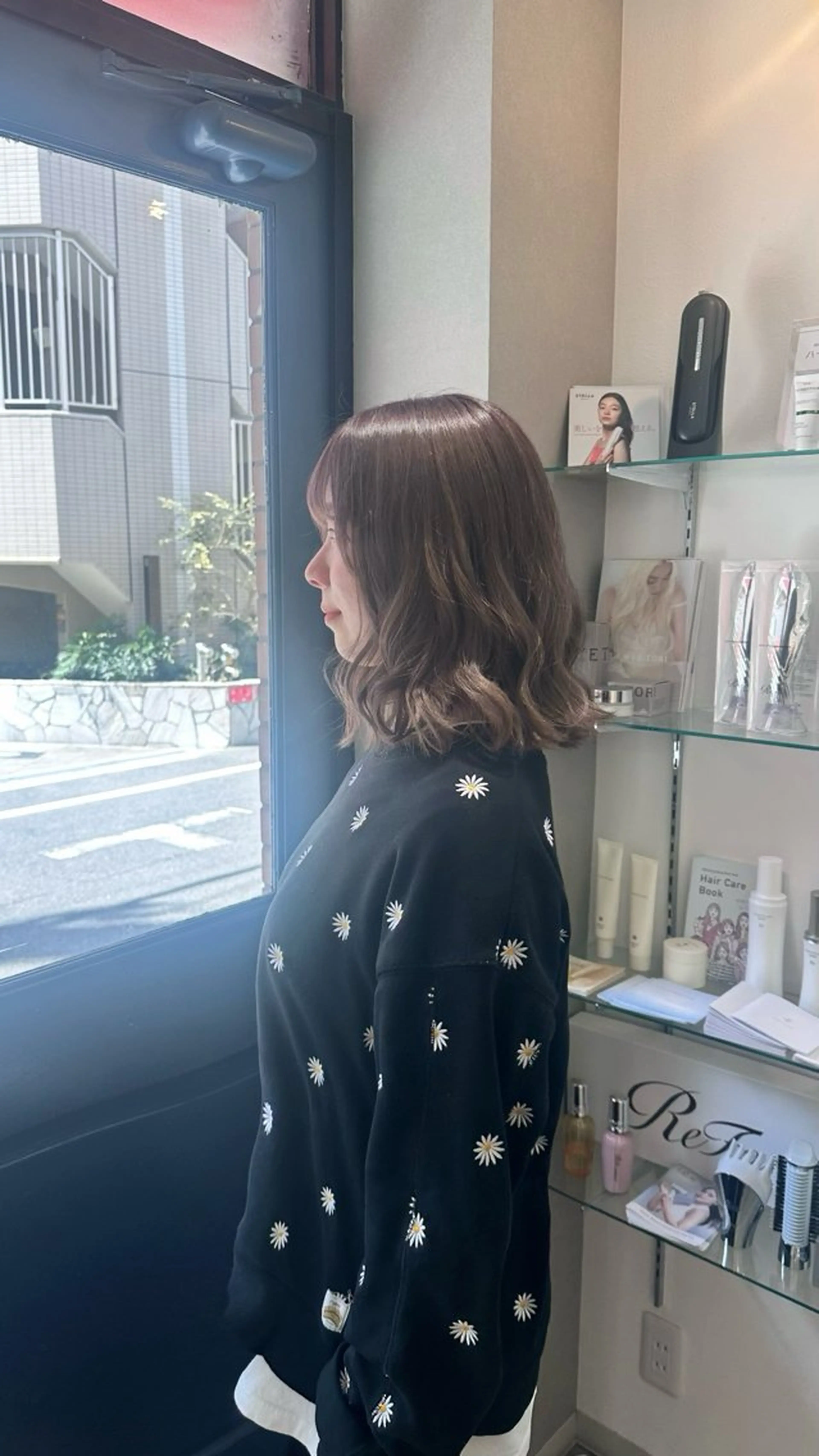 カラー 透明感カラー グレージュ シアーグレージュ ヘアカラー Asuka/髪質改善 /カラー/ヘアセットのヘアスタイル