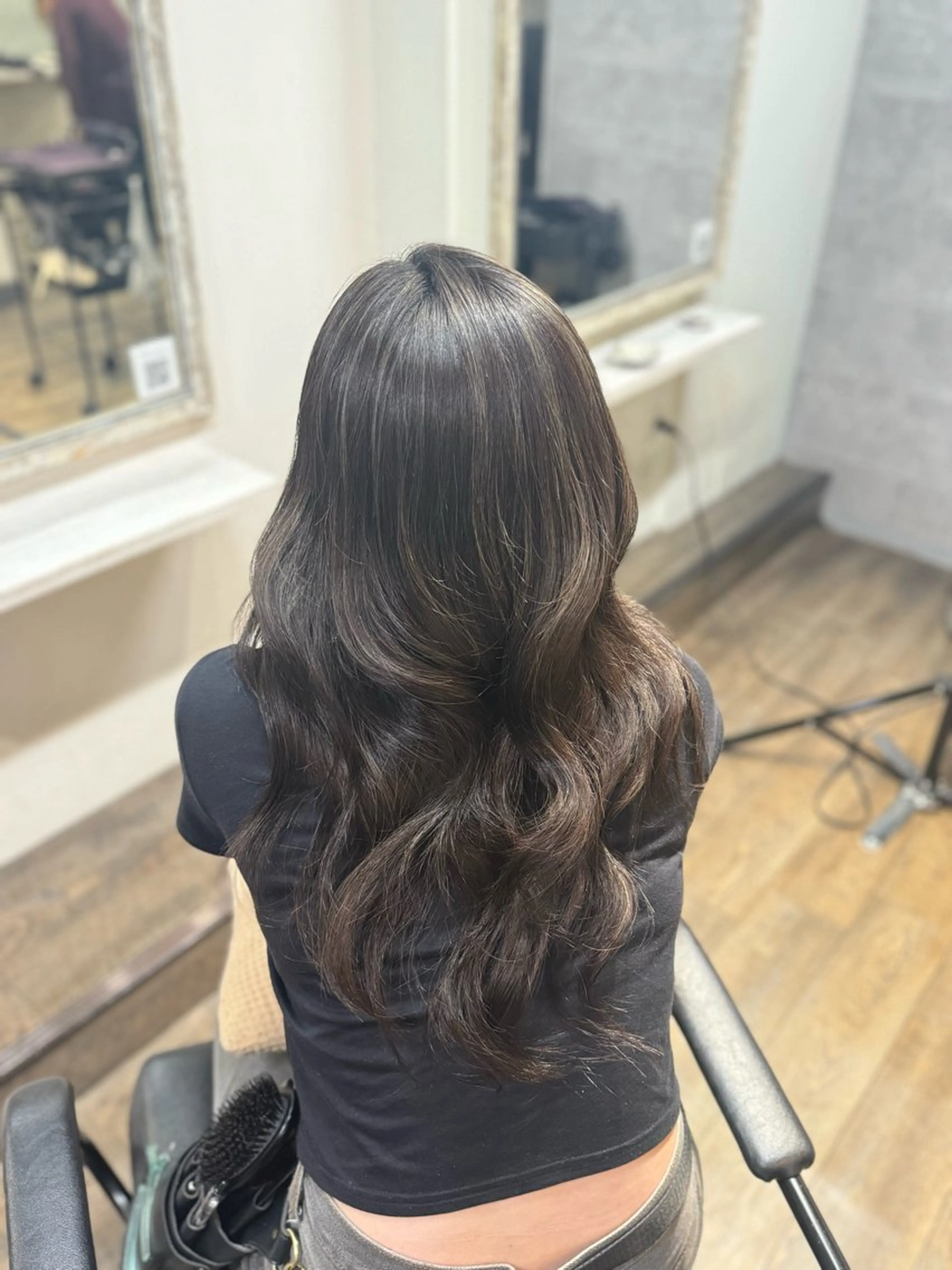 セミロング MIREI /韓国風 ショート/大阪美容室のヘアスタイル