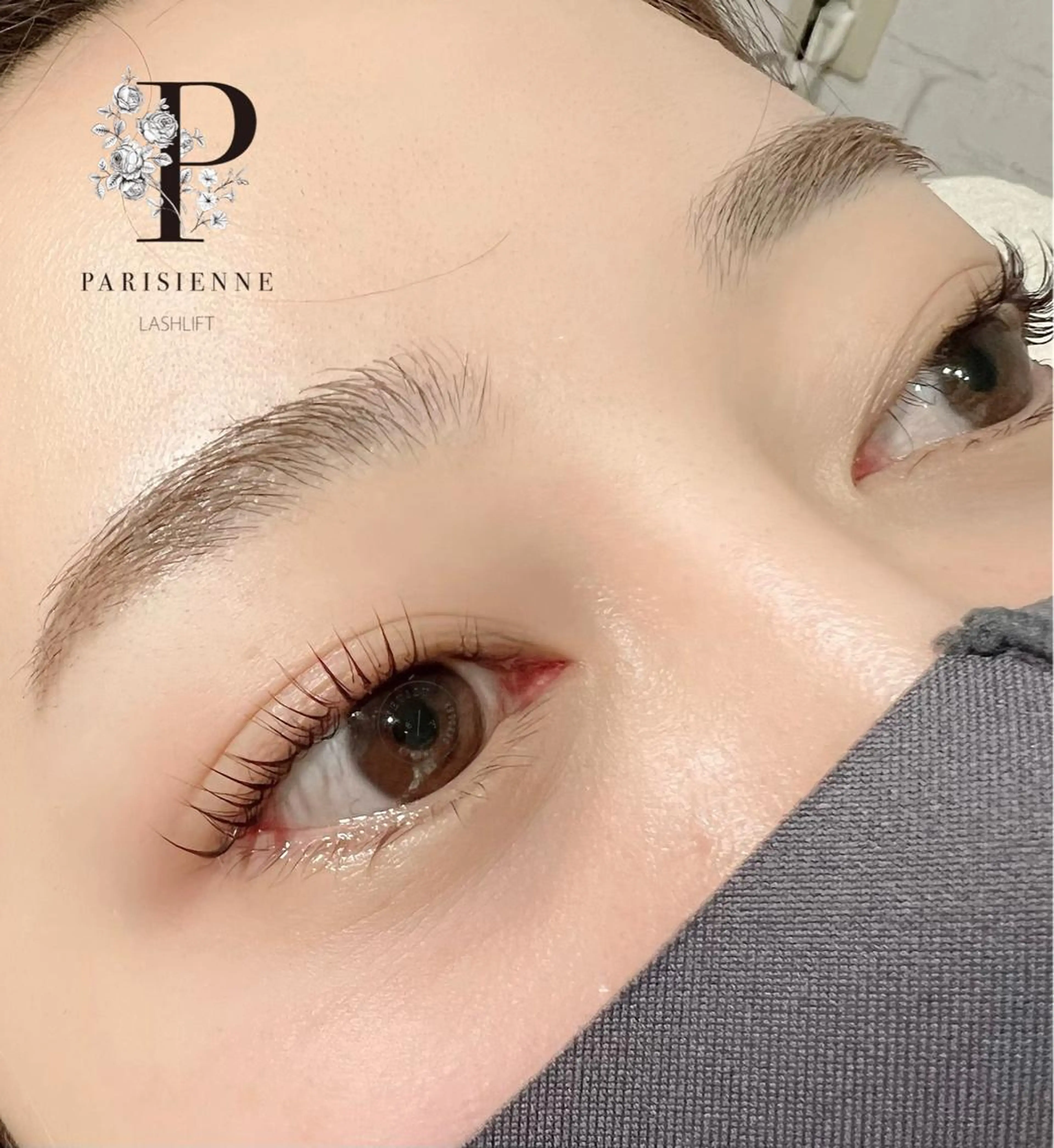 マツエク・マツパ ケラチンラッシュリフト バインドロック Cカール キュート フラットラッシュ マツパ eyelash presh yukaのマツエク・マツパデザイン