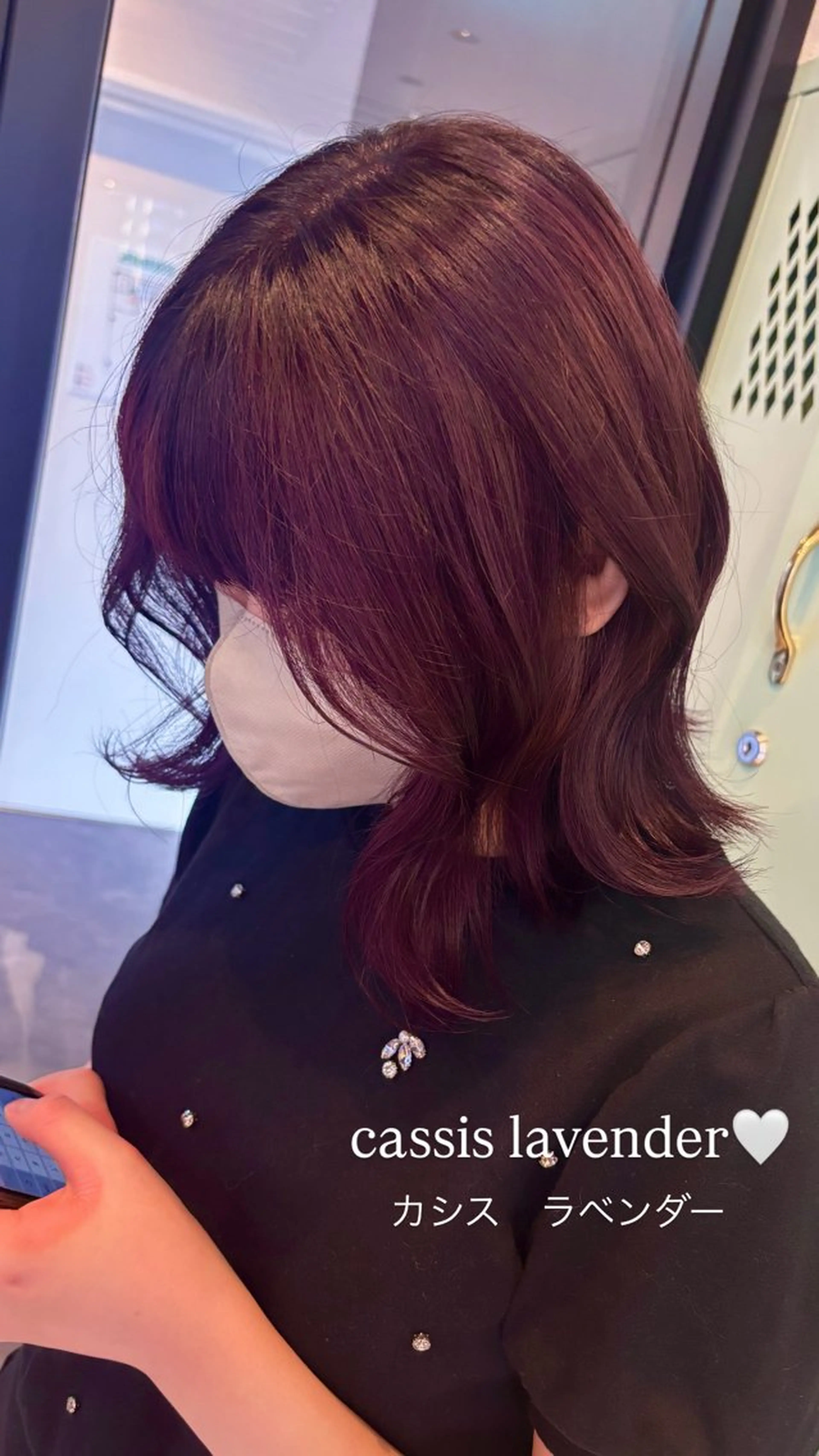 カラー 大橋 彩香のヘアスタイル