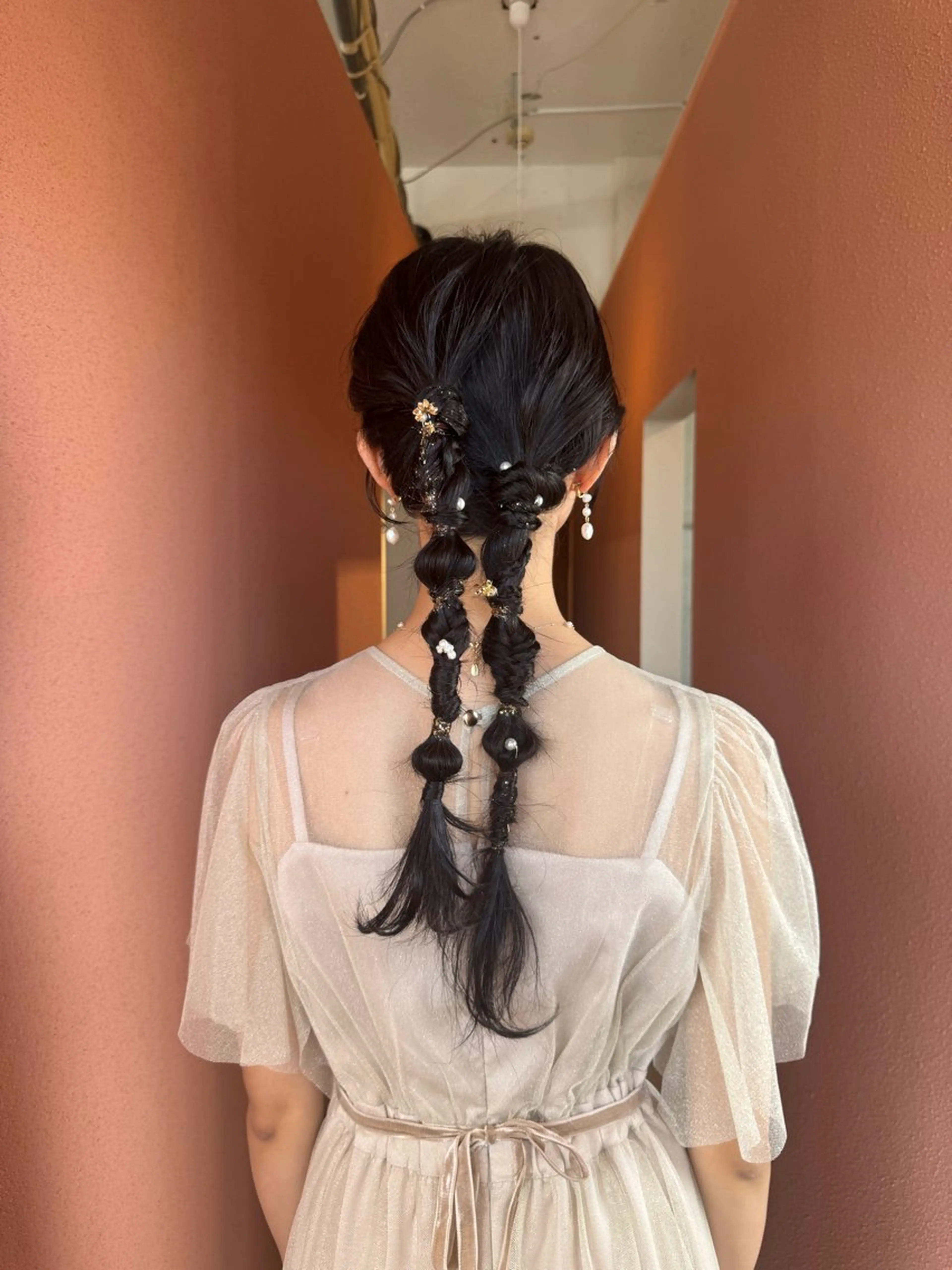 ロング ヘアアレンジ . nanamiのヘアスタイル