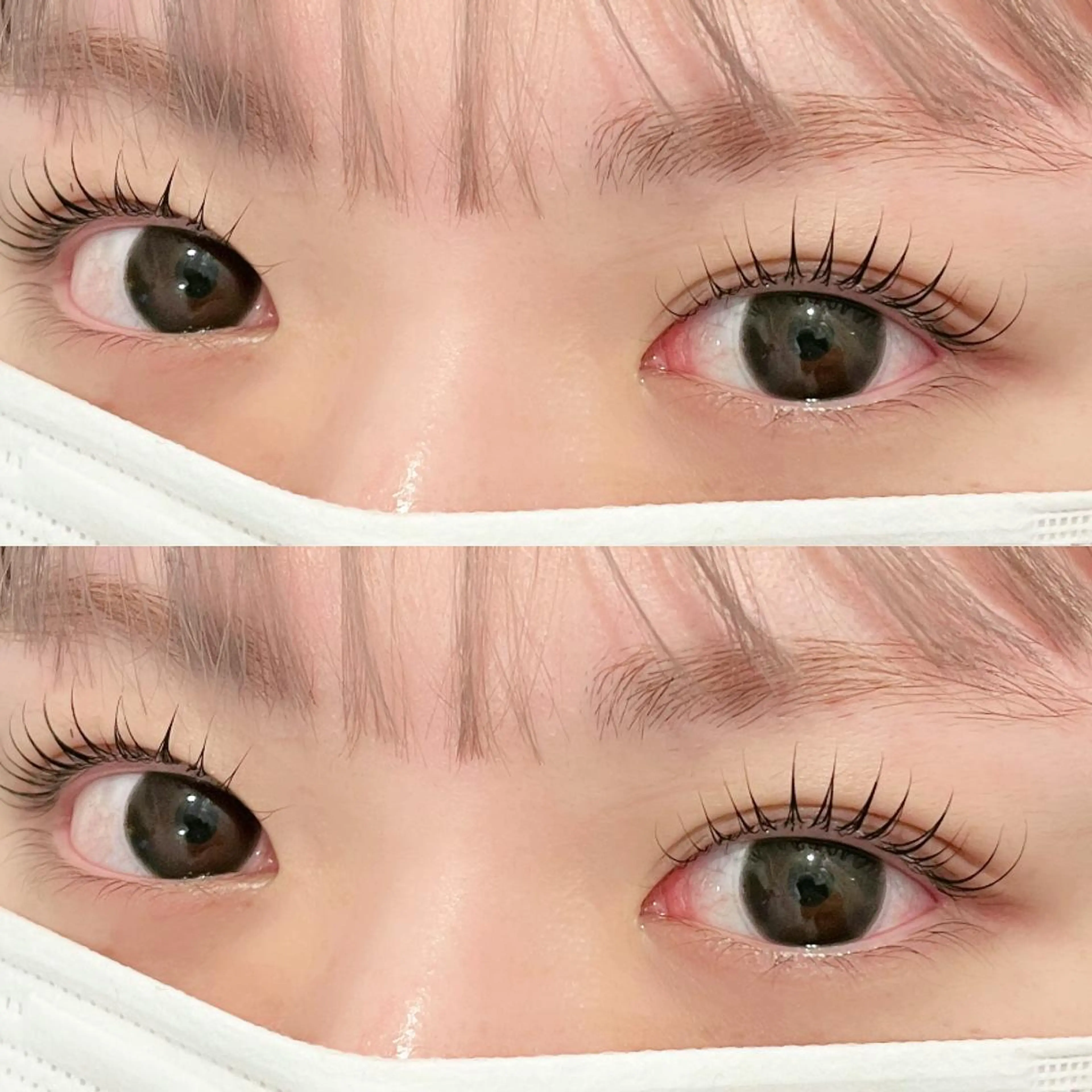 マツエク・マツパ 一重×まつ毛パーマ Riri 🌙🤍のマツエク・マツパデザイン