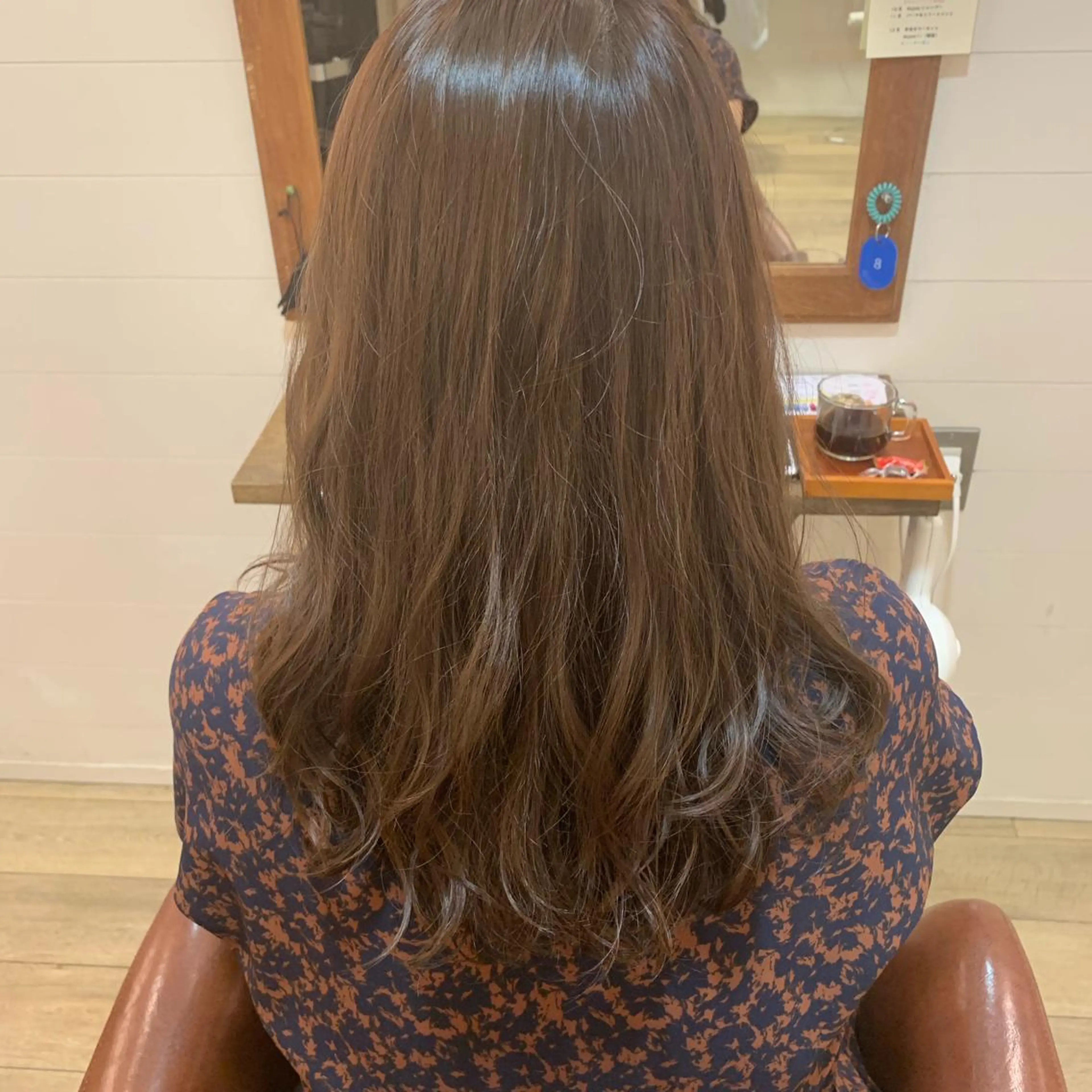 ミディアム 井上 涼花のヘアスタイル