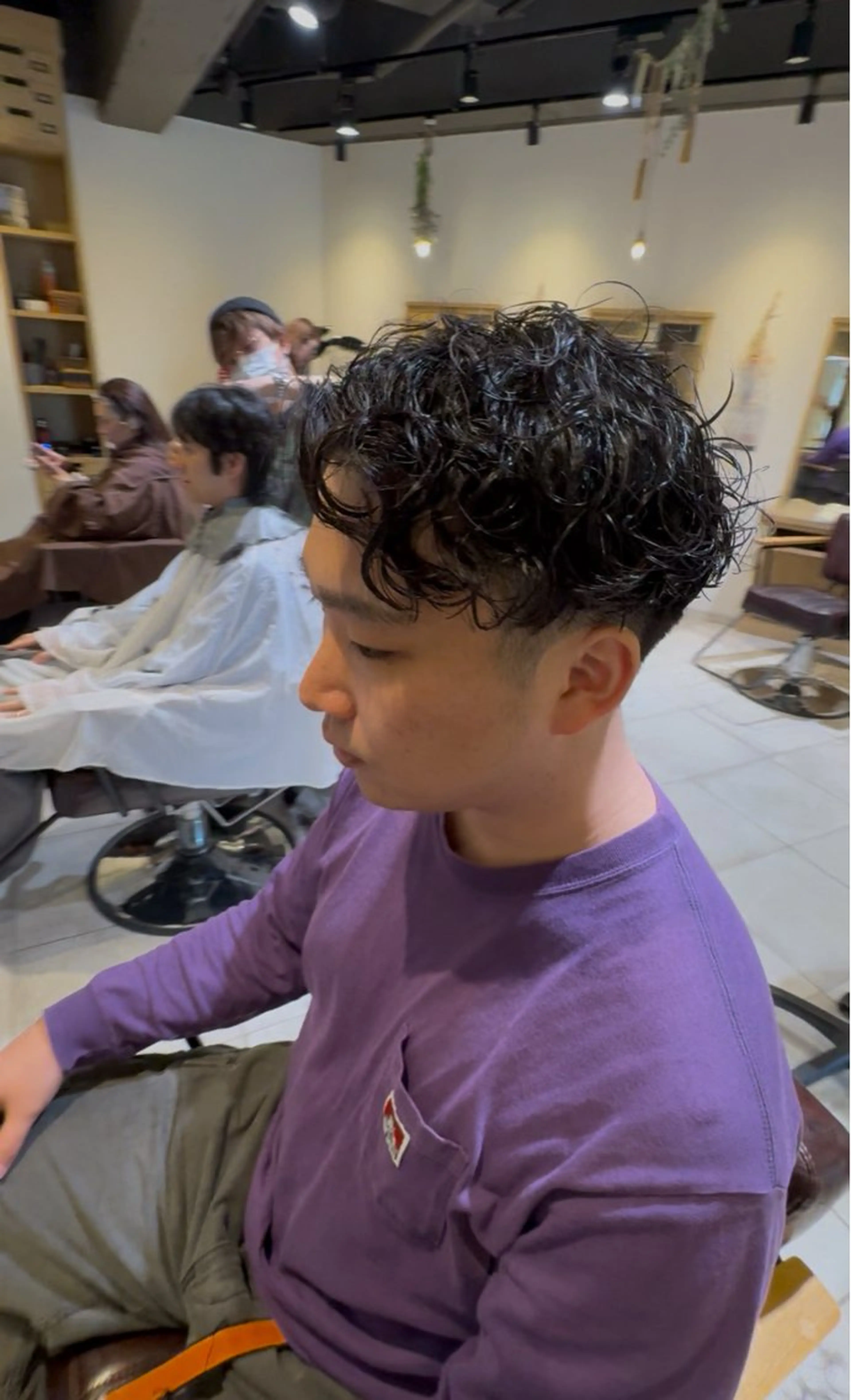 パーマ メンズ ✄﻿メンズ特化🫧 保坂一真のヘアスタイル