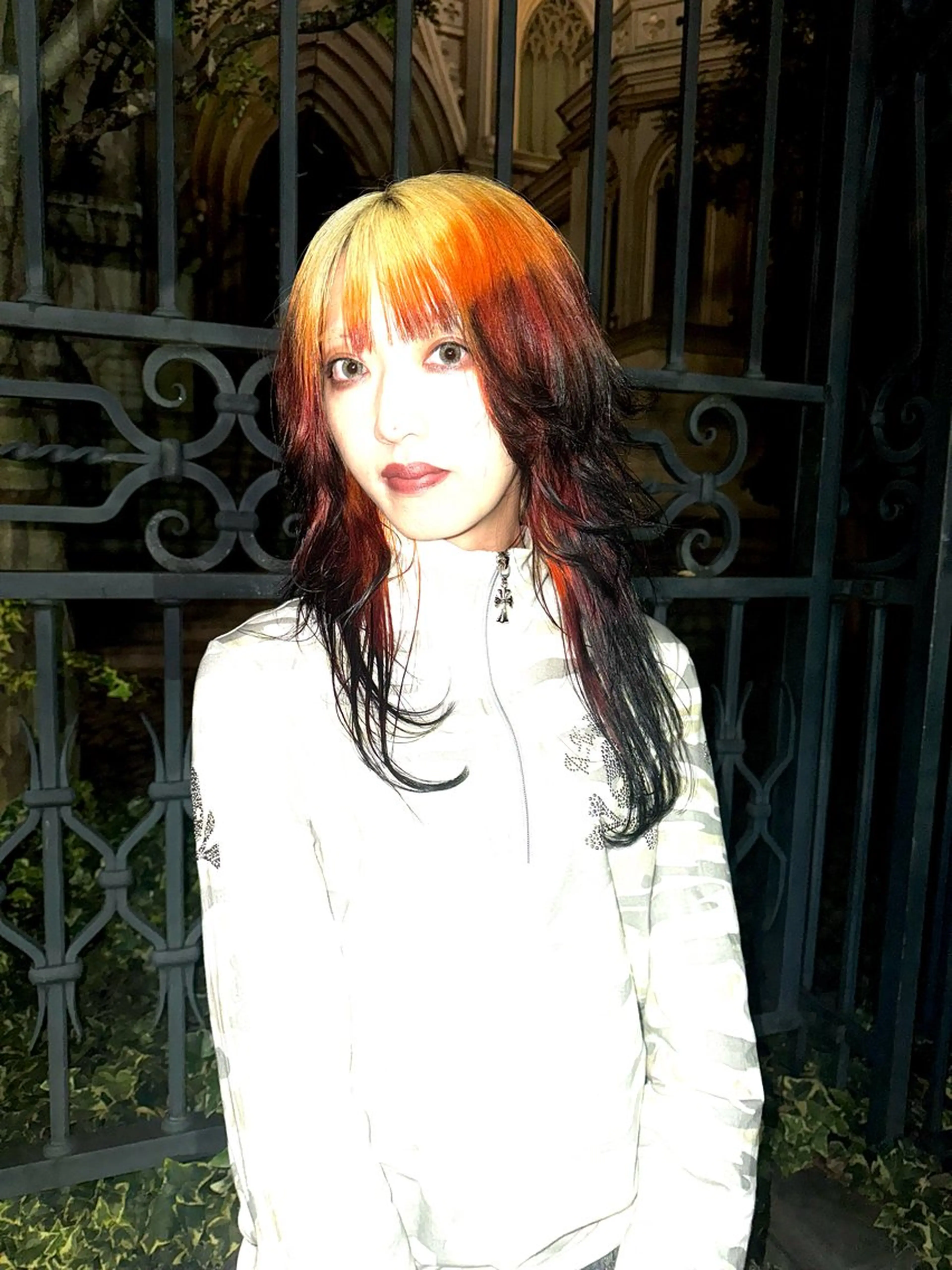 ロング カラー カット ヘアカラー トリートメント デザインカラー⭐︎★ 🐆hyo🐆のヘアスタイル