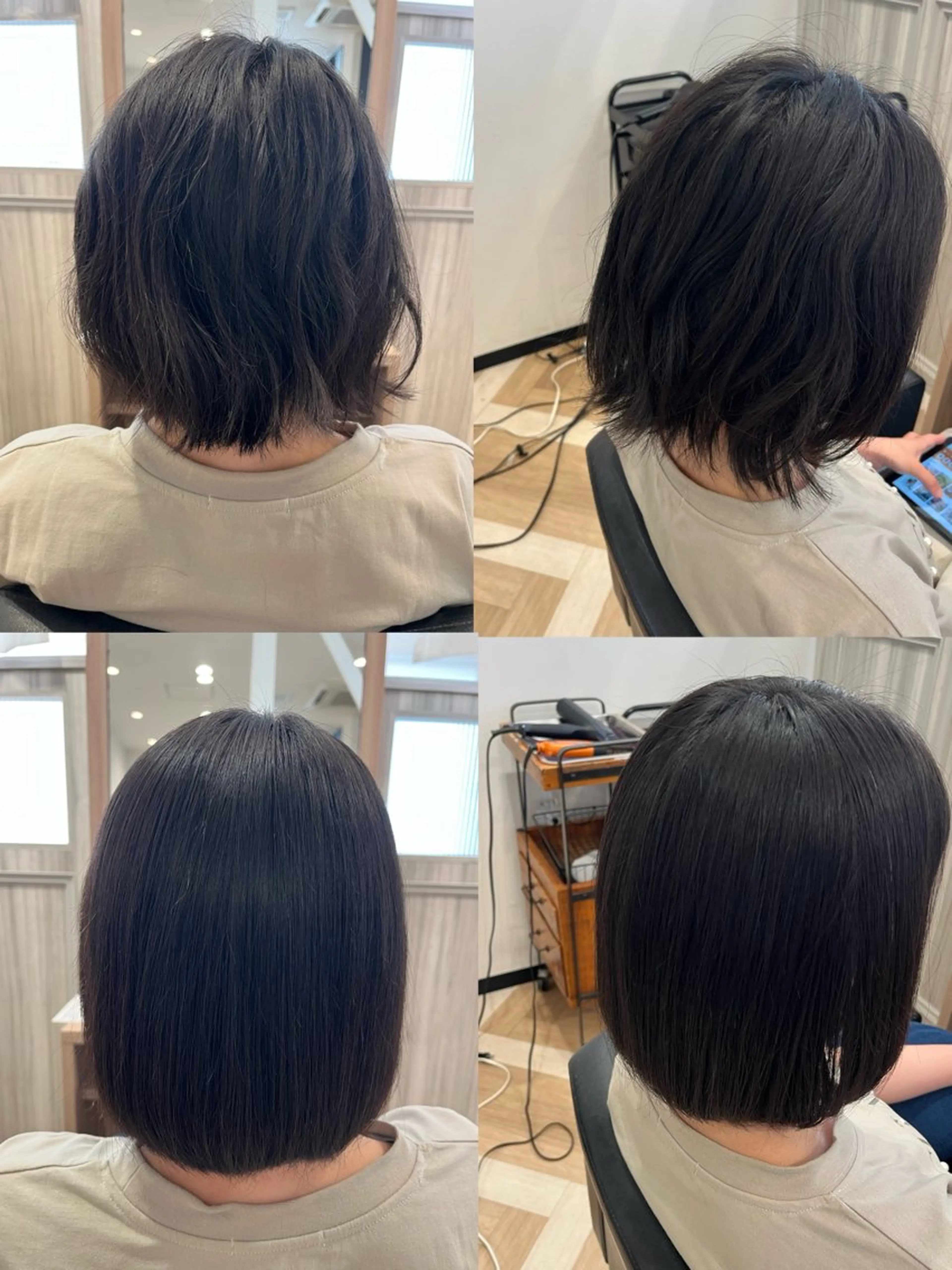 ショート 縮毛矯正 ARISE🐳 安達 紫帆のヘアスタイル