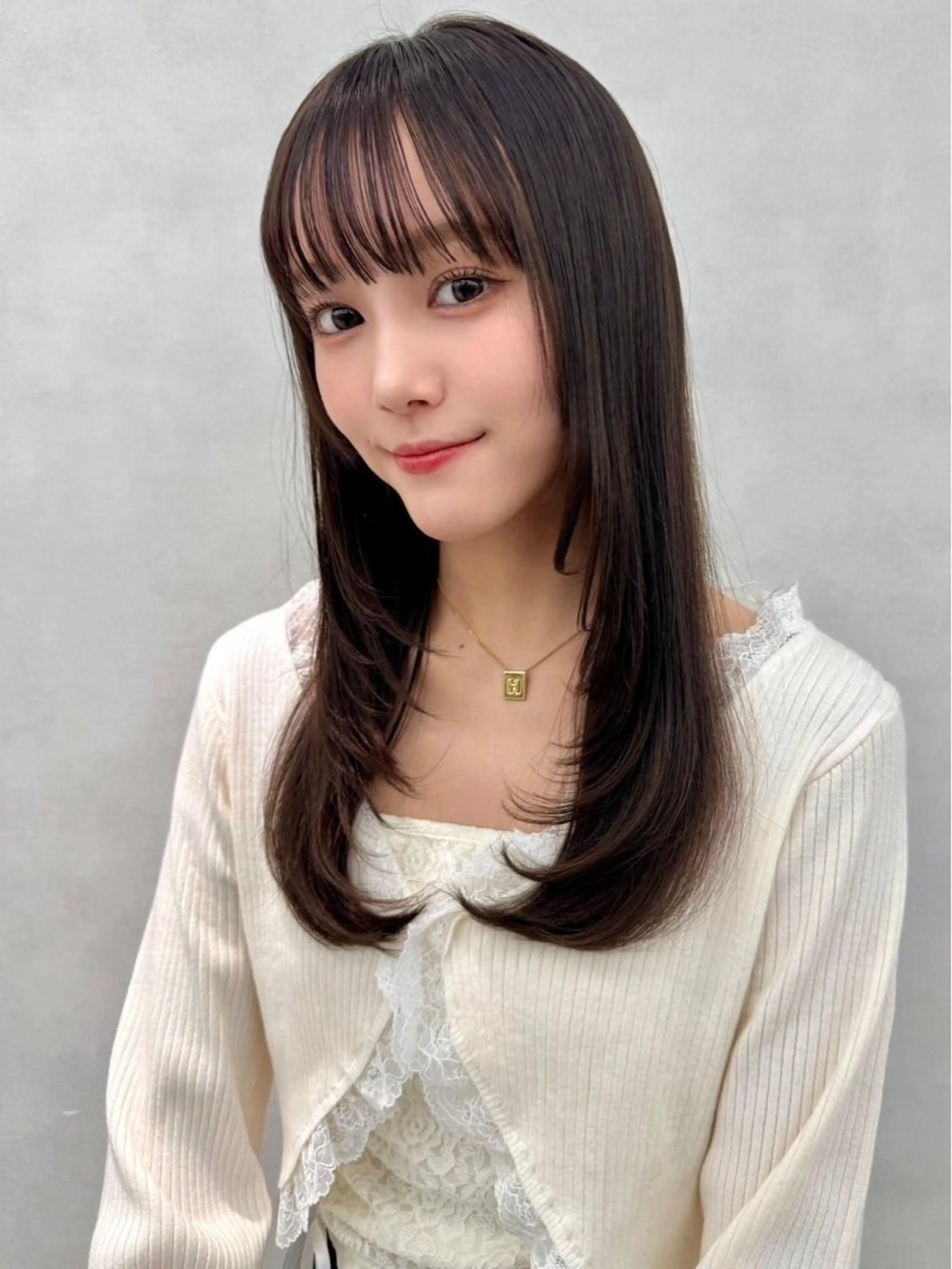 ロング カラー パーマ ヘアアレンジ ヘアカラー ✨レイヤー/ 透明感カラー✨冨永剛のヘアスタイル