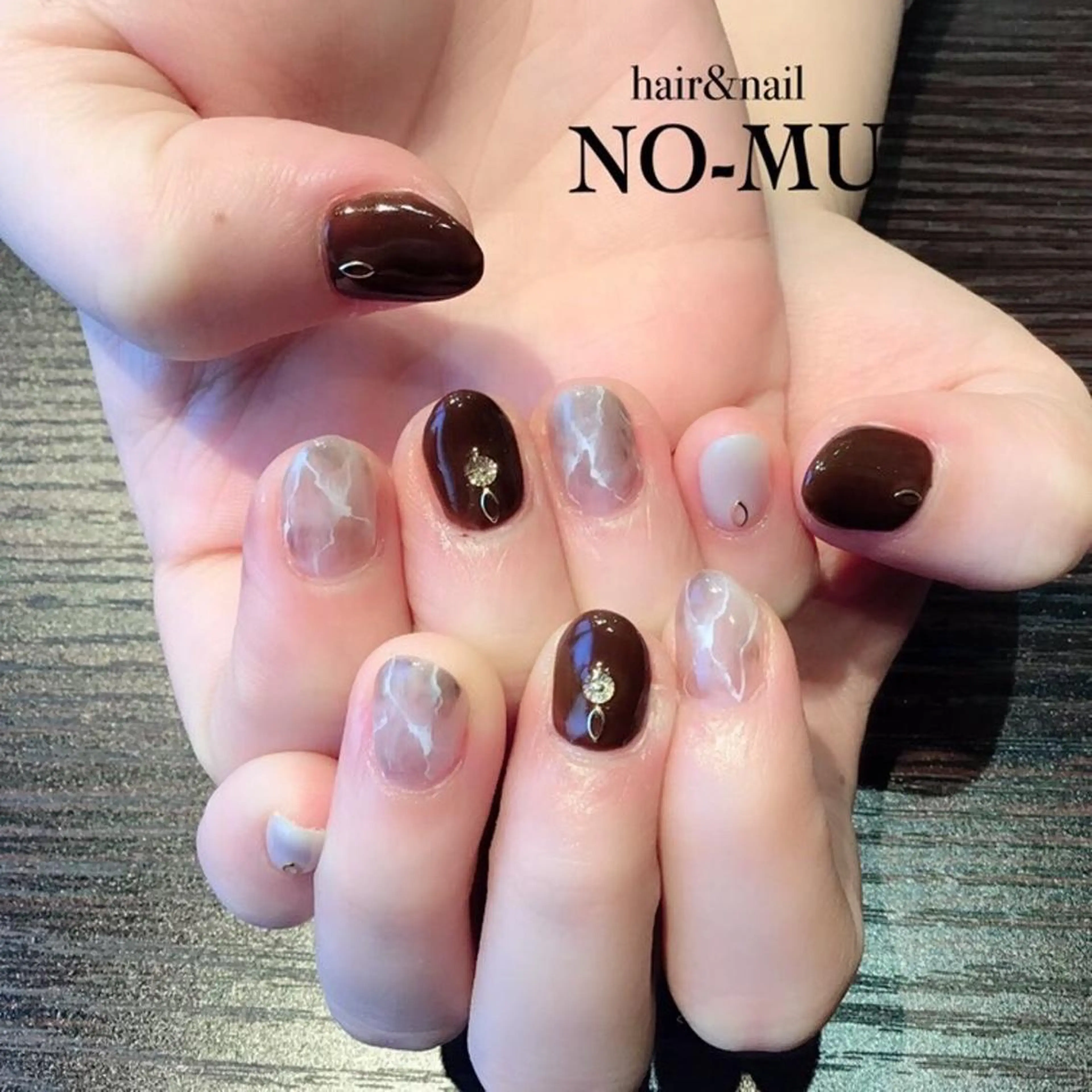 ネイル hair＆nail NO-MU所属・hair＆nail NO-MUのネイルデザイン