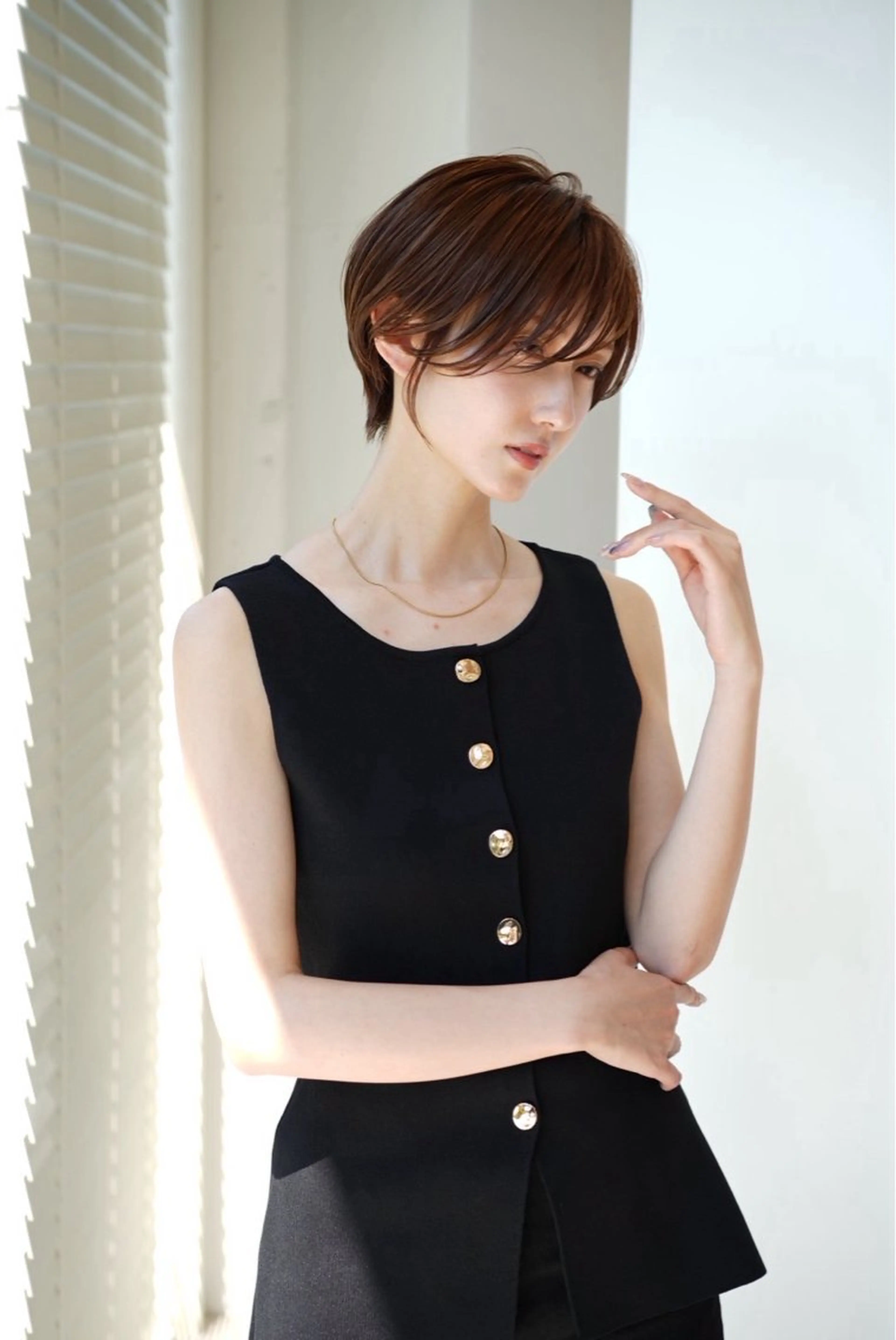 ショート カラー 八幡 空乃のヘアスタイル