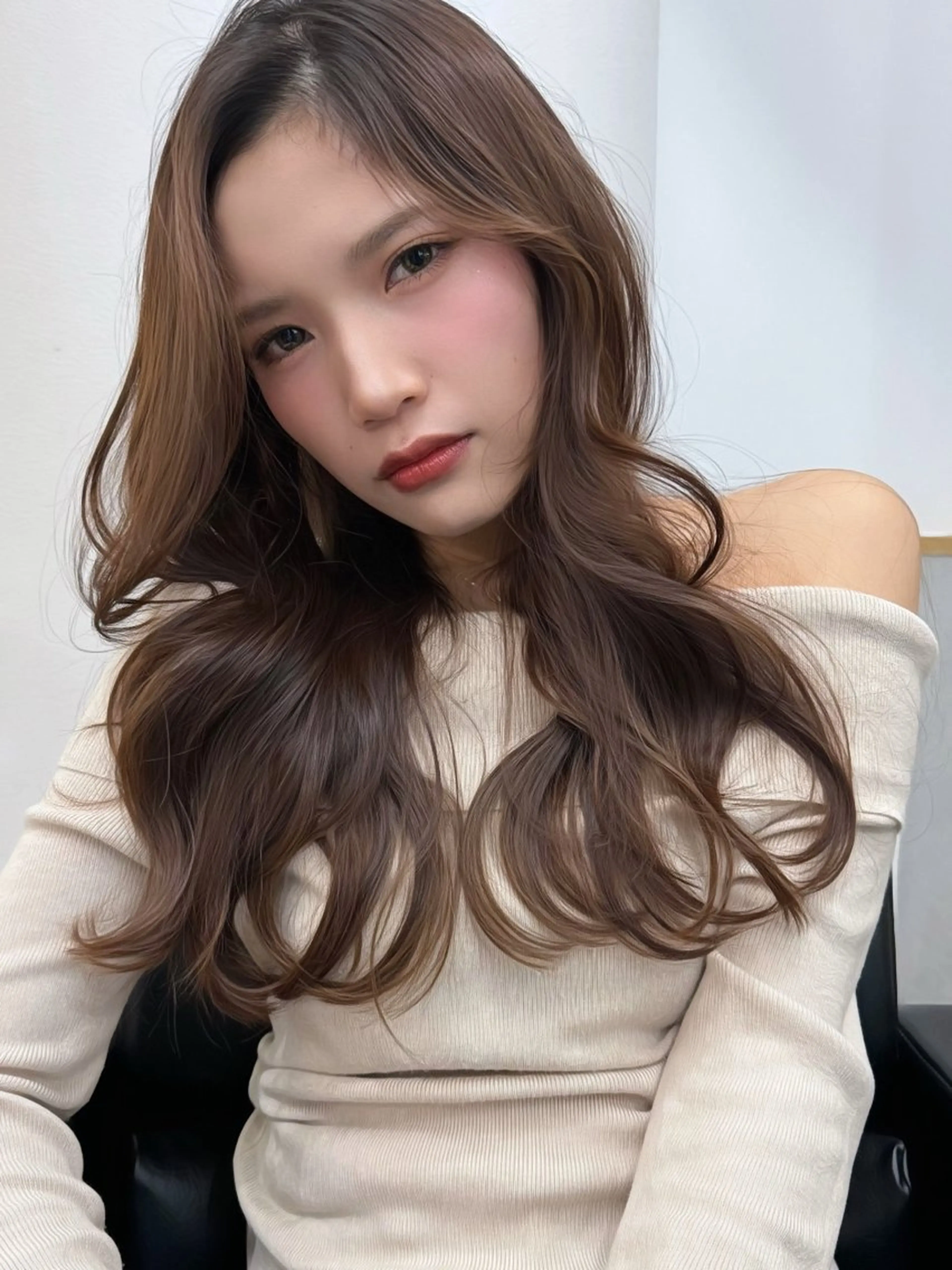 ロング カット ヘアカラー トリートメント 新宿/ボブ/レイヤー 縮毛矯正/SACHIのヘアスタイル