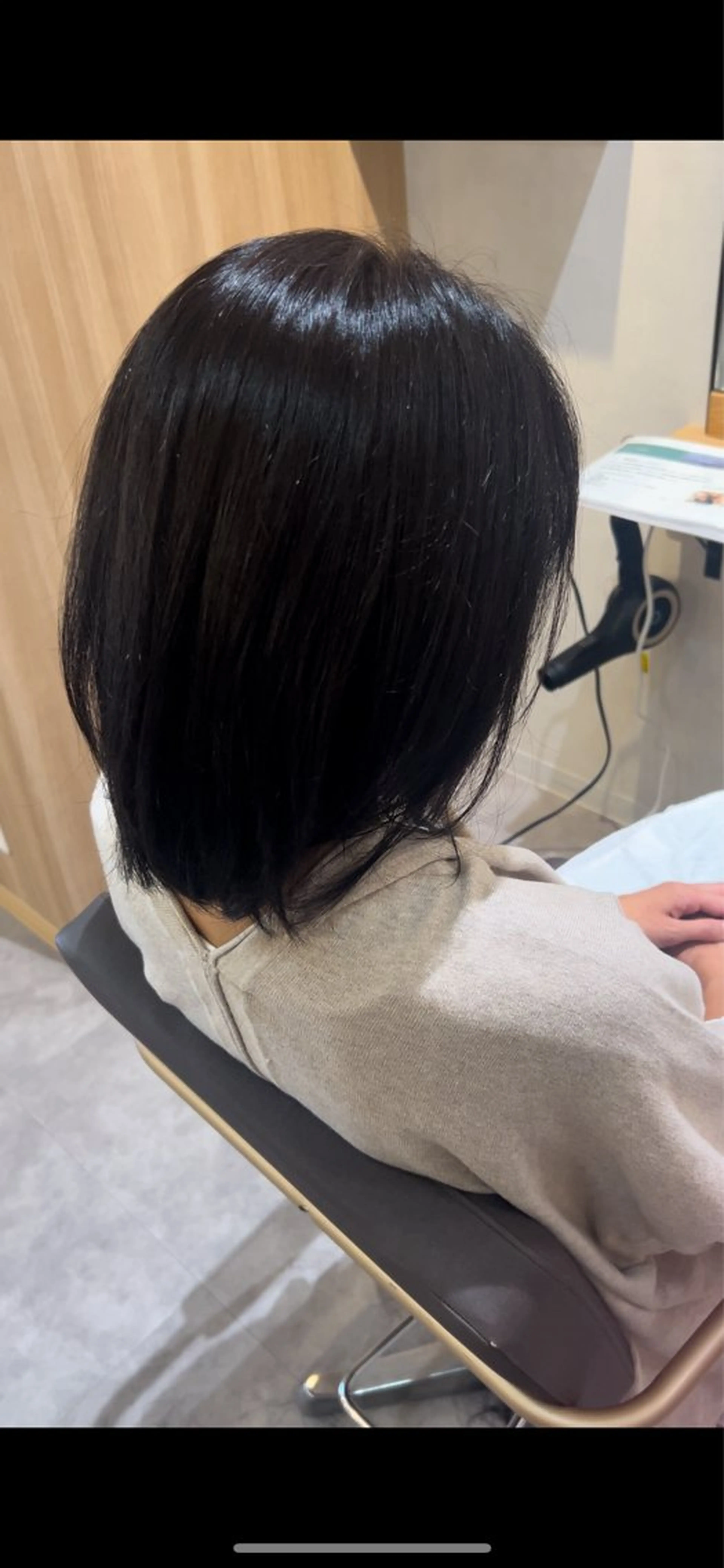 セミロング カラー カット ヘアカラー トリートメント ヘッドスパ 長濱 奏のヘアスタイル