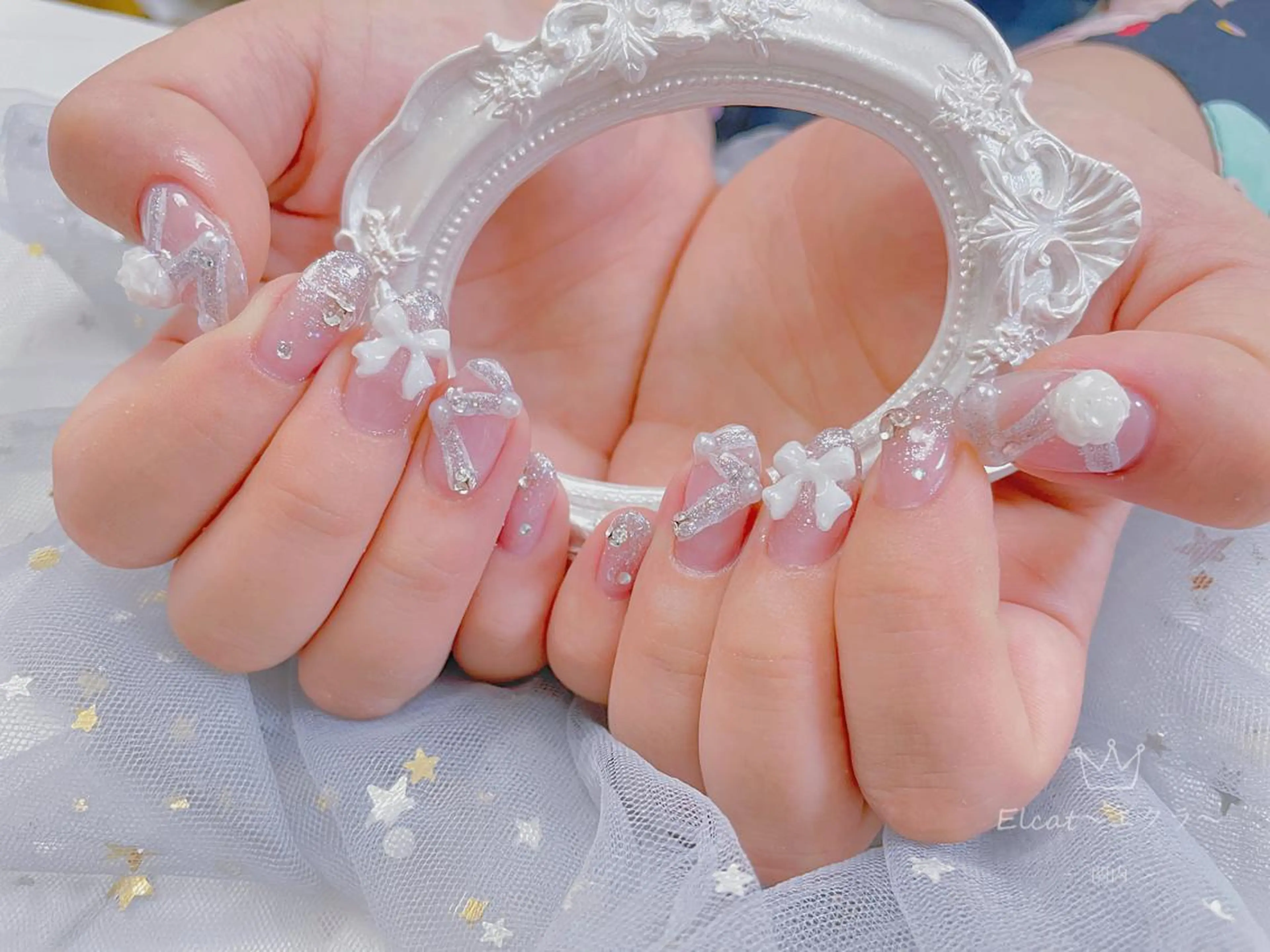 ネイル ハンドネイル ネイルサロンエクラ 🫧Shizukaのネイルデザイン