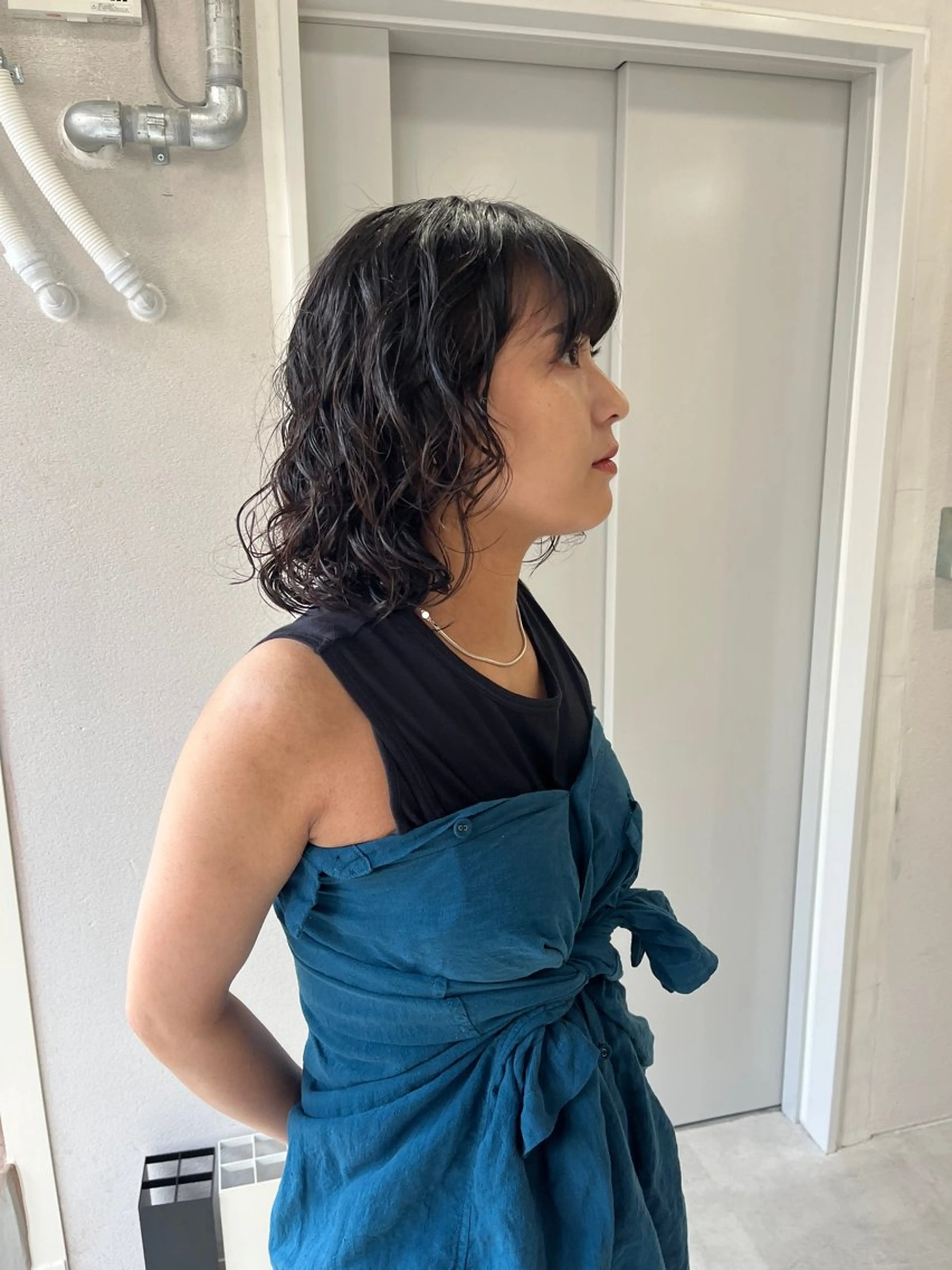 パーマ 髪質改善/美髪 透明感/nanakoのヘアスタイル