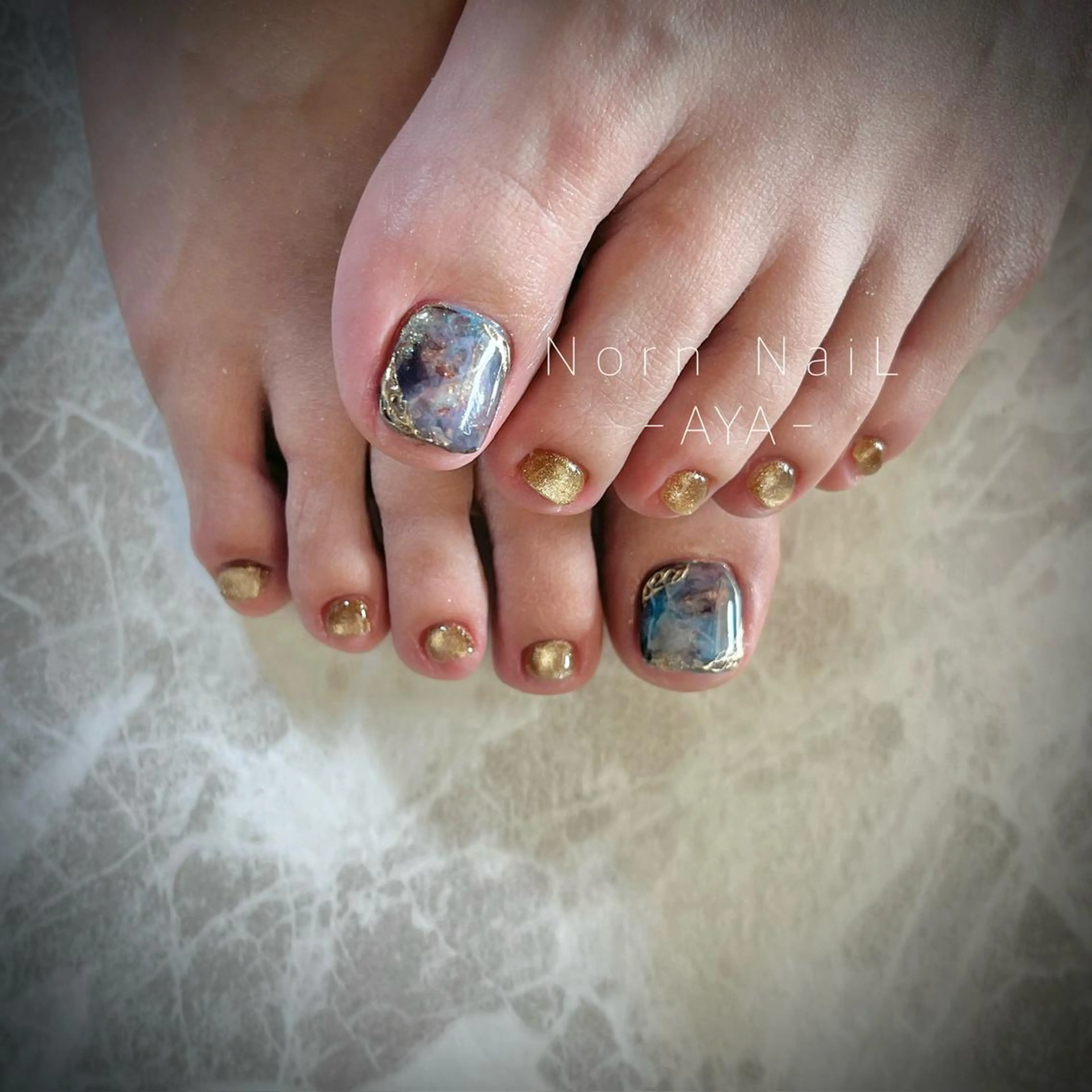 ネイル フットネイル U Ayaのネイルデザイン