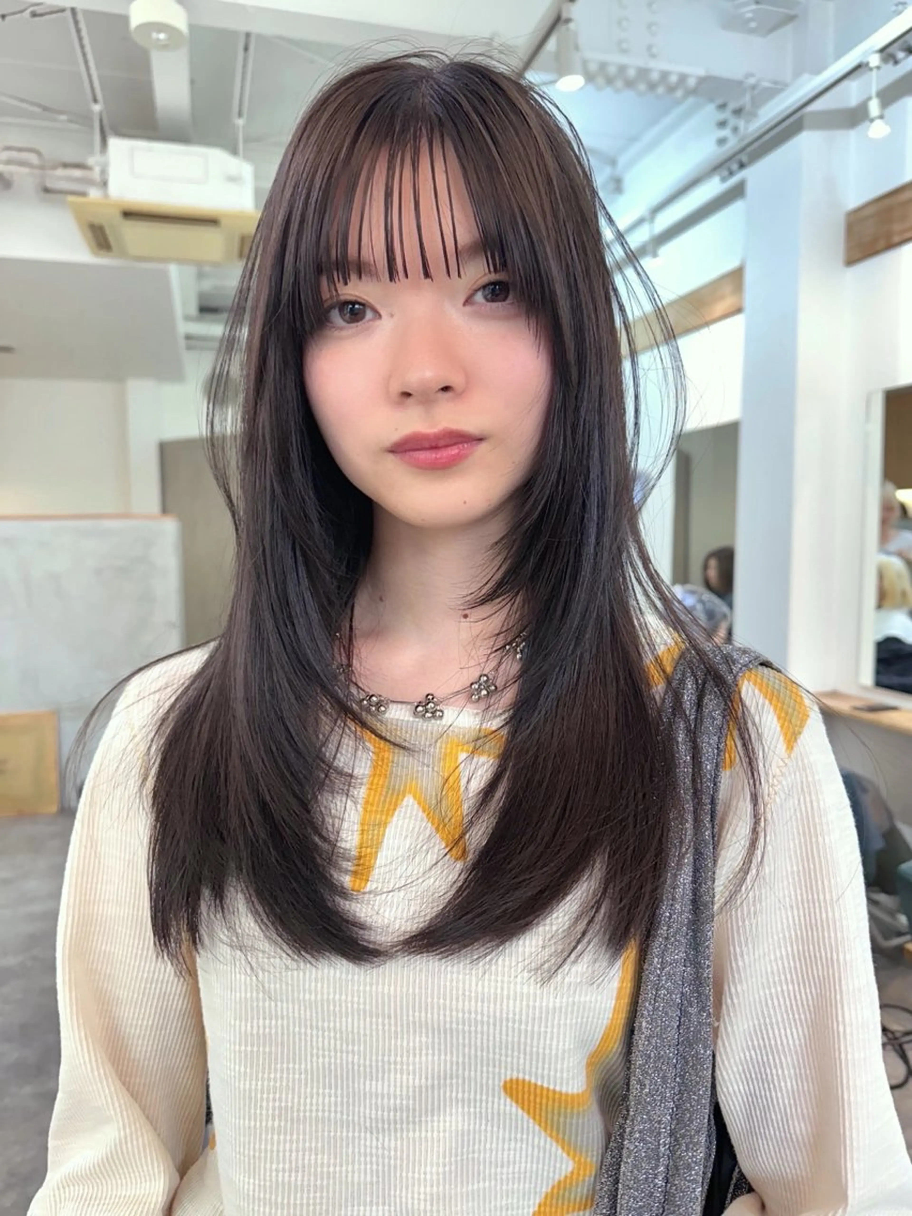 🎸ミニモ限定🎸カット＋ブリーチなしダブルカラー＋2stepトリートメントの写真