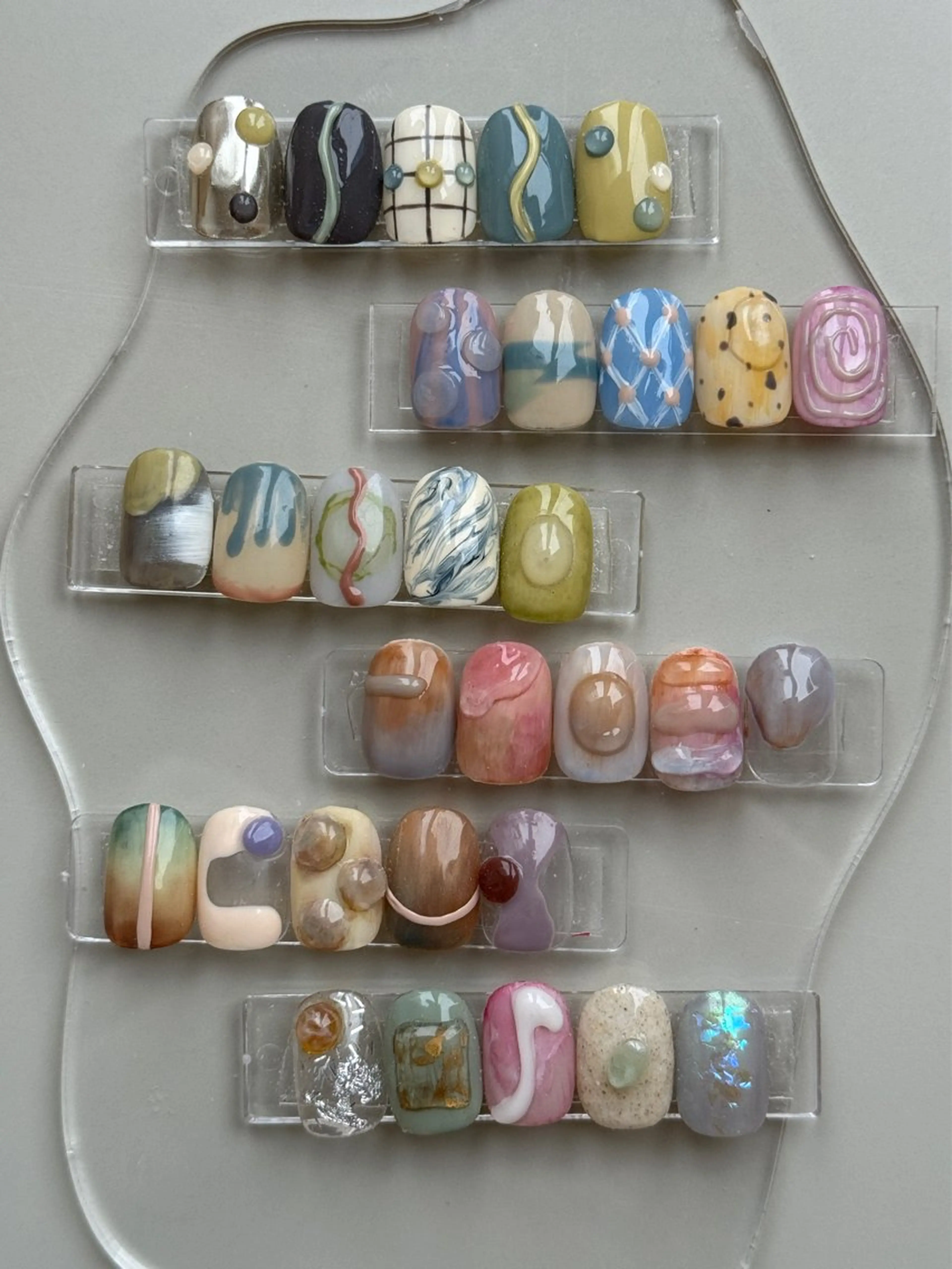 ネイル ハンドネイル 深田 美雪のネイルデザイン