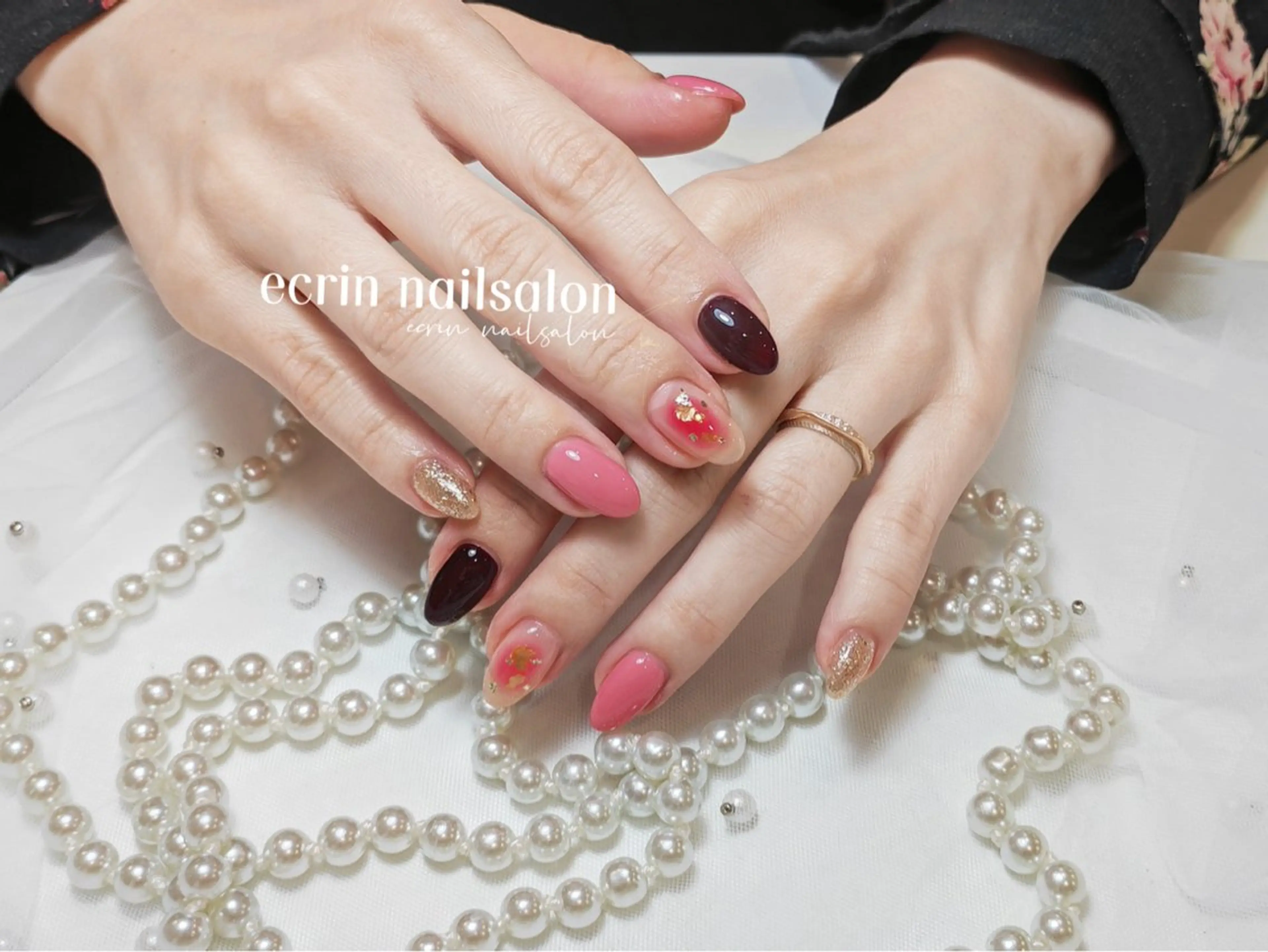 ネイル ハンドネイル ecrin nail salon錦糸町のネイルデザイン