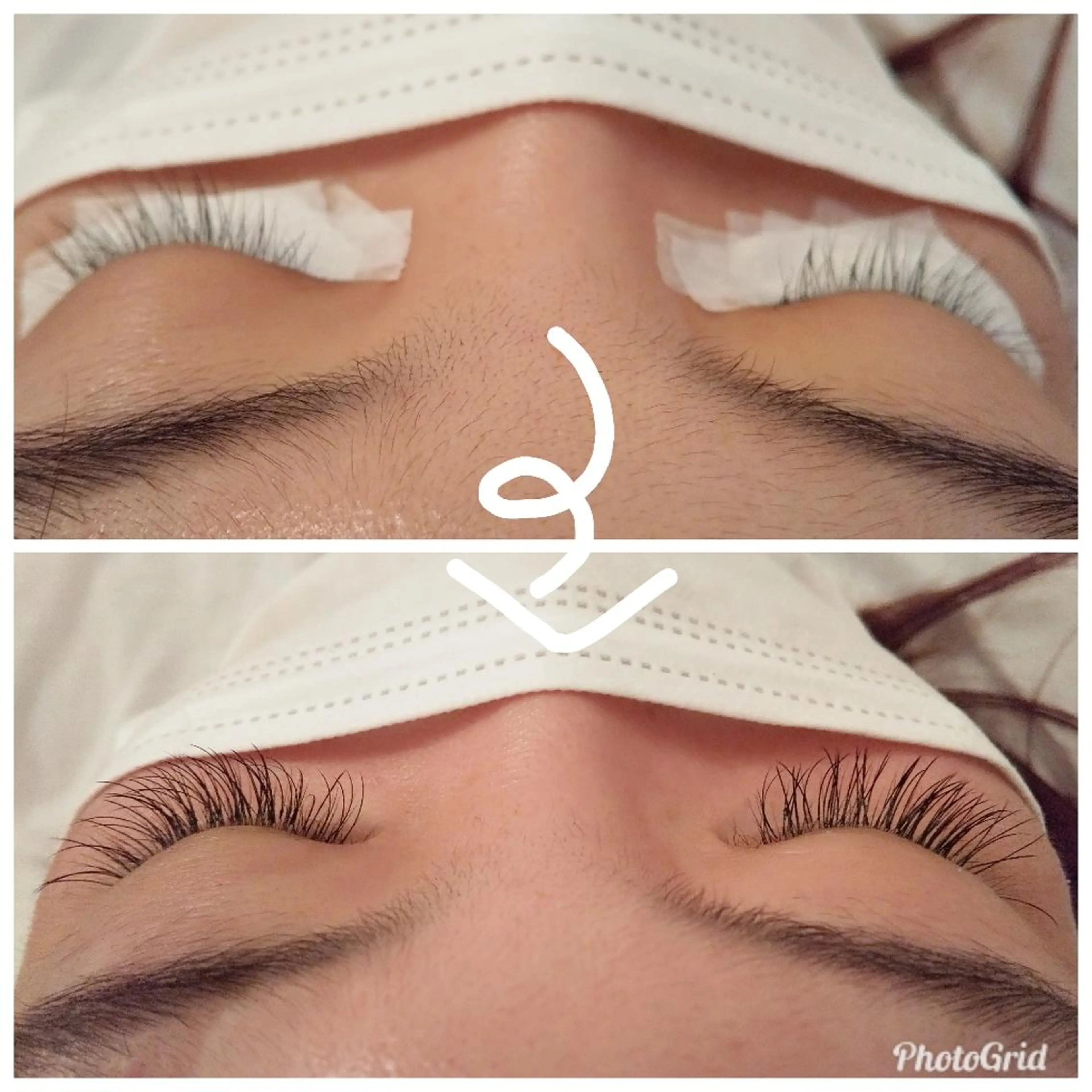 マツエク・マツパ 💡次世代LED -TIARA💡のマツエク・マツパデザイン