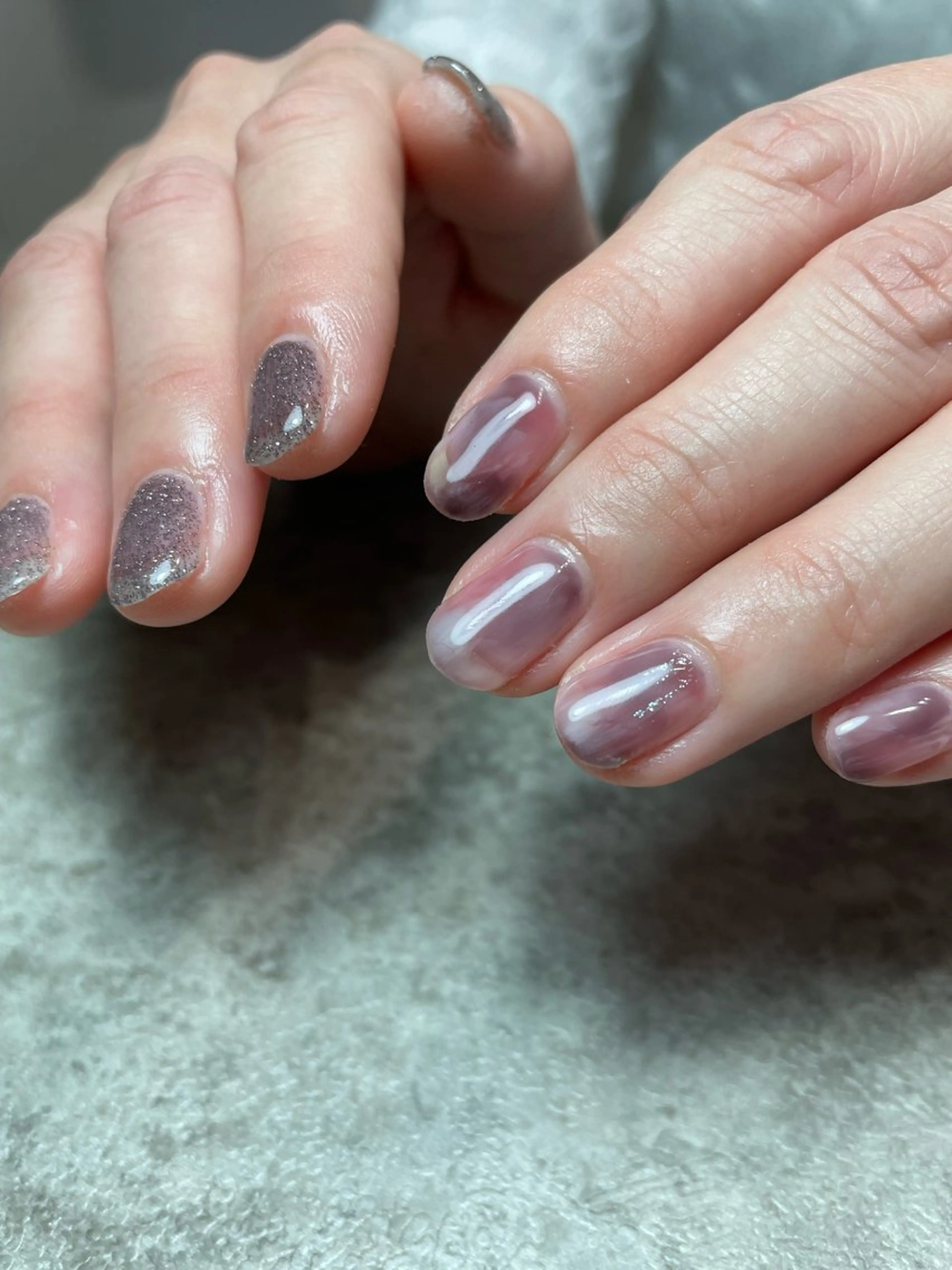 ネイル フラッシュネイル ニュアンスネイル irodori ayaのネイルデザイン