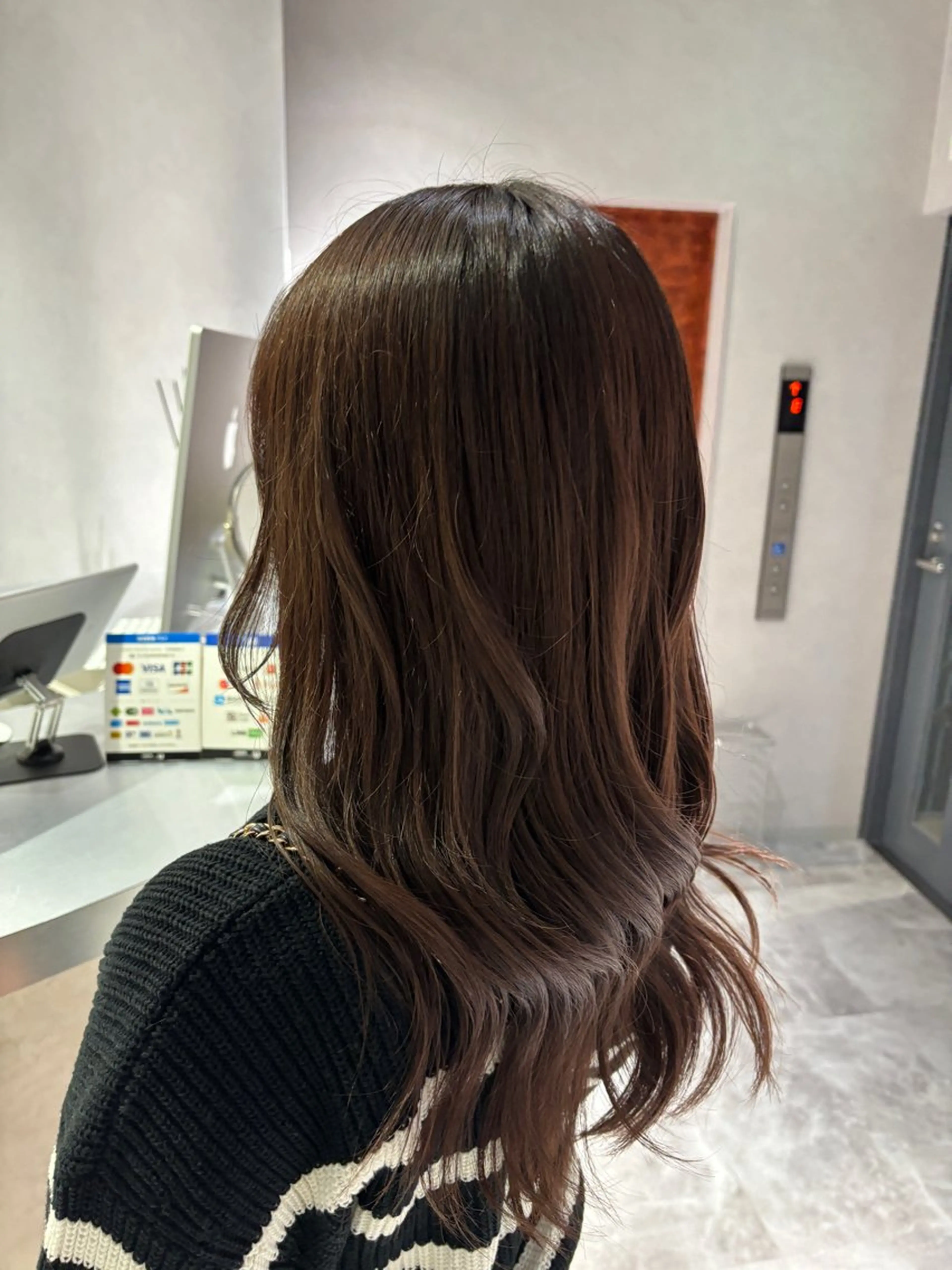 💎透明感カラー➕サラ艶トリートメント➕超音波アイロン付き💎(詳細ご確認ください📨)の写真