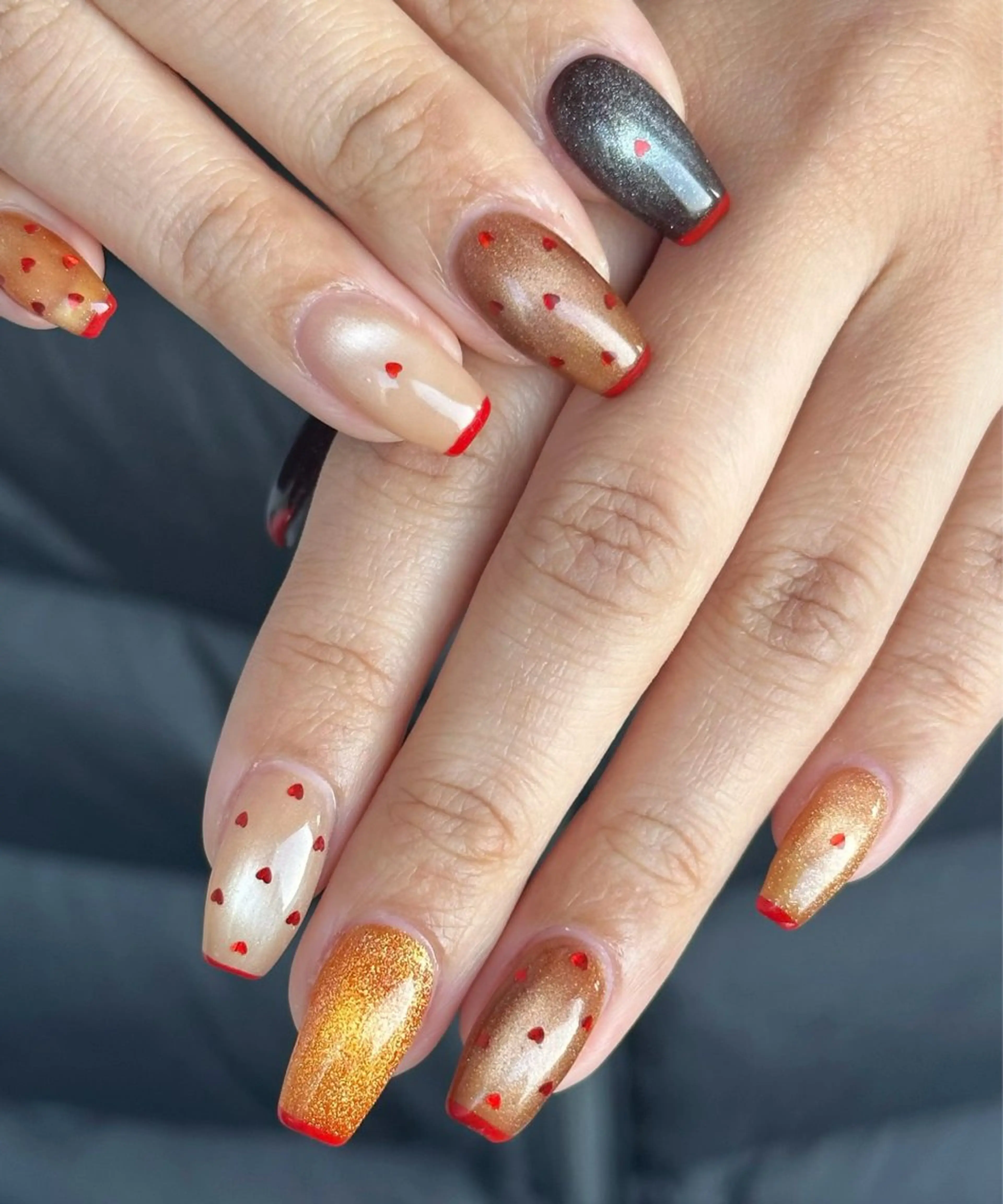 セミロング yuka ♡のネイルデザイン