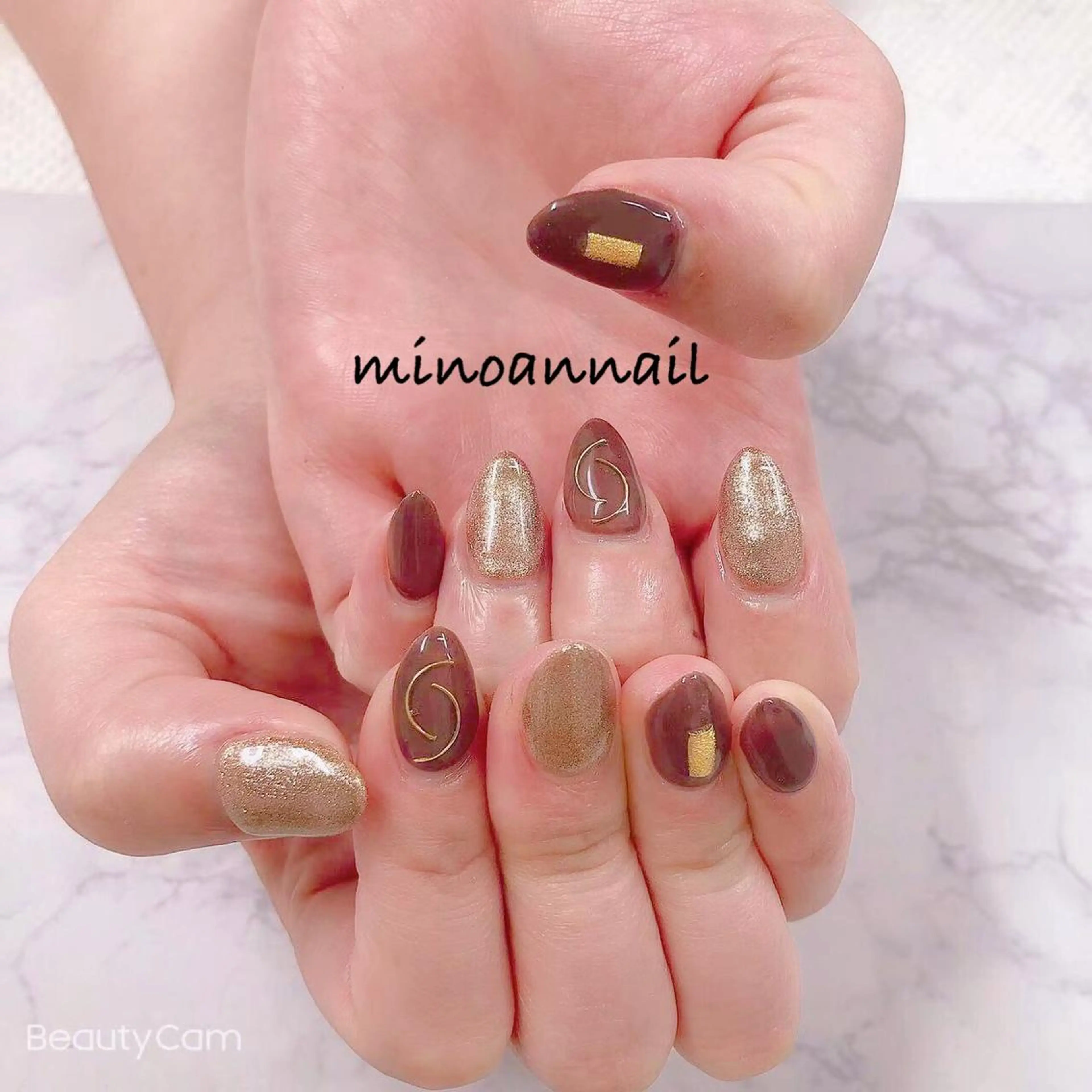 ネイル 美ノ庵ネイルサロン メトロポリタン前店のネイルデザイン