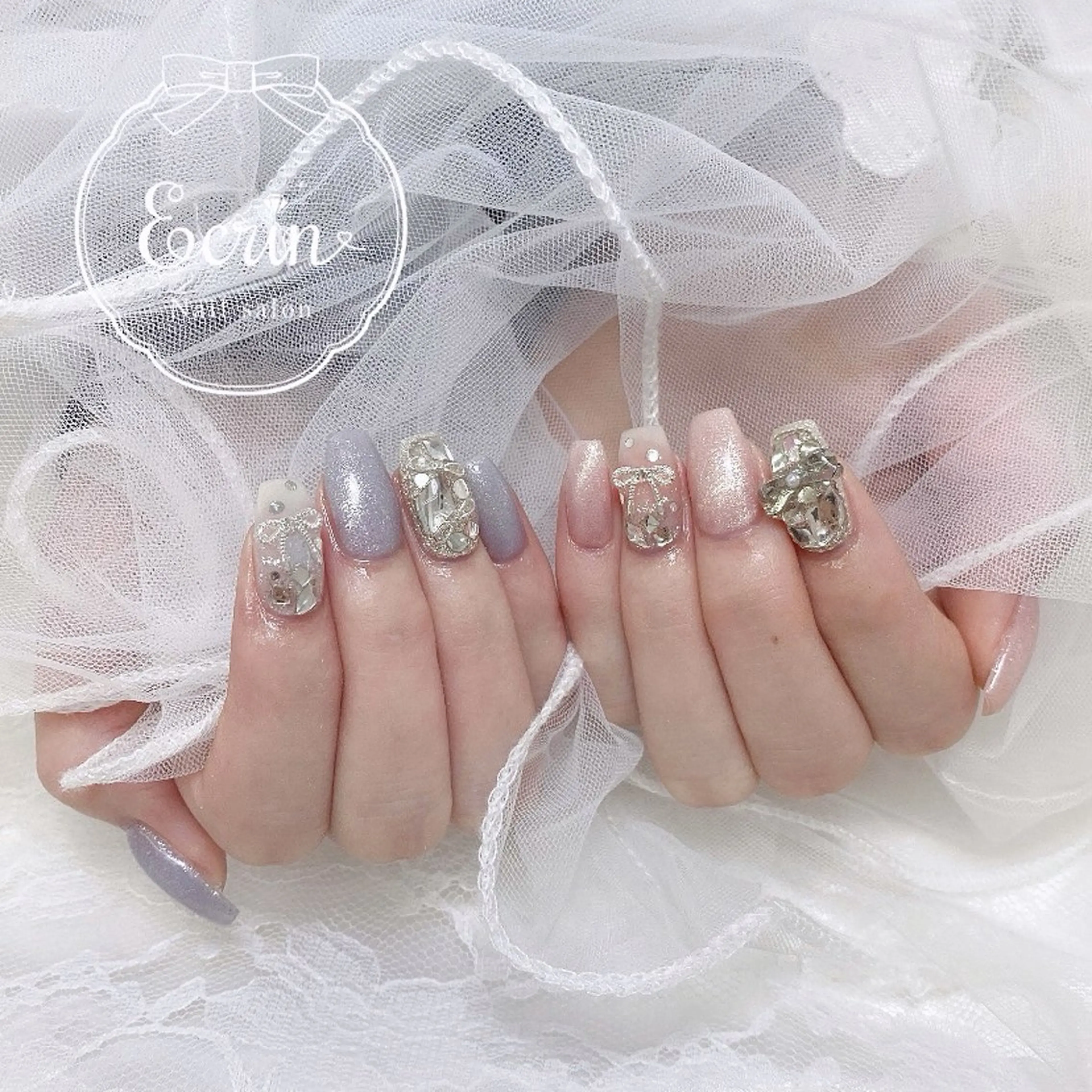 ネイル アートネイル Nail salon écrin みうのネイルデザイン