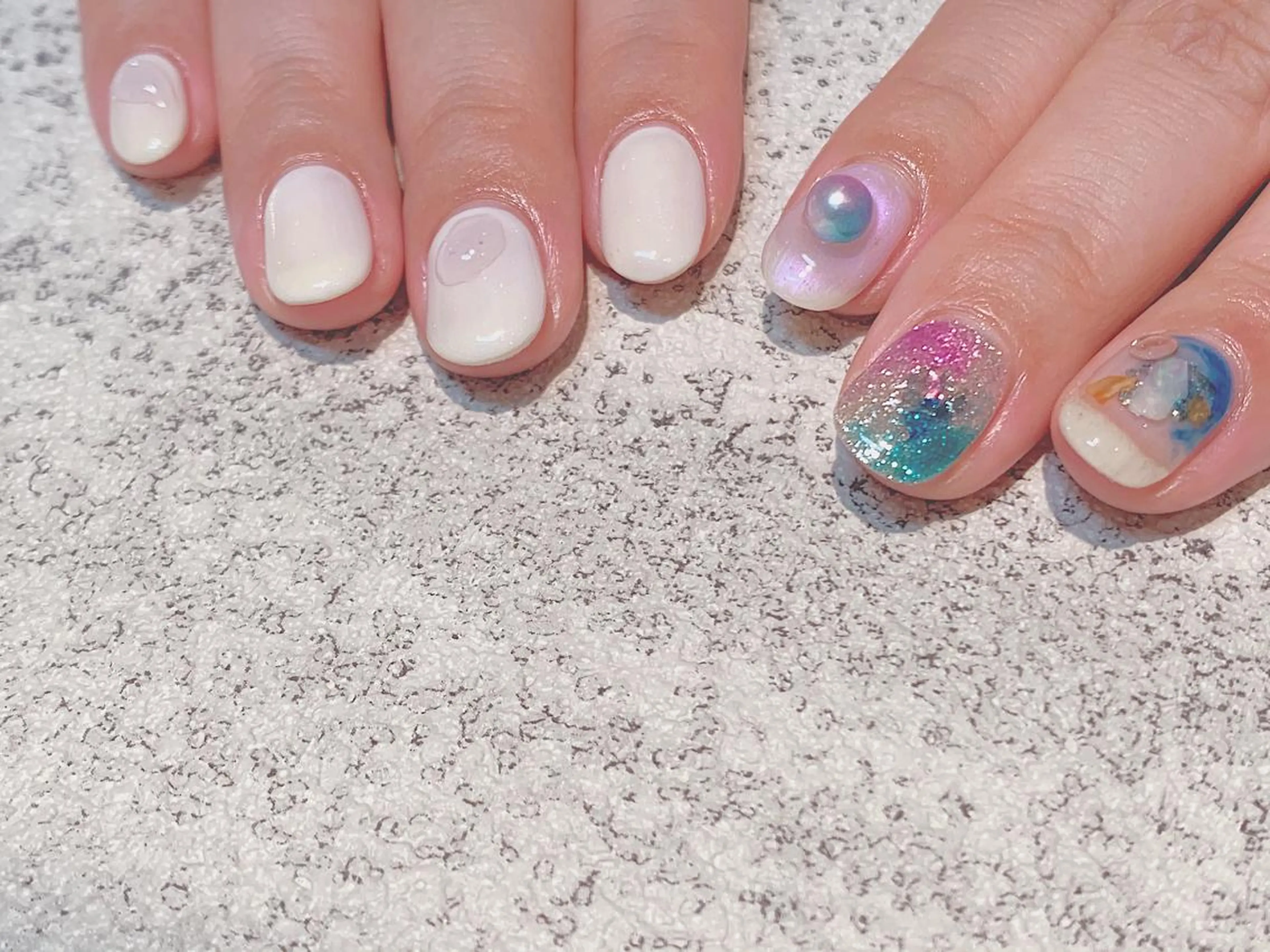 ネイル ハンドネイル LUKE所属・もとまつ さちこのネイルデザイン