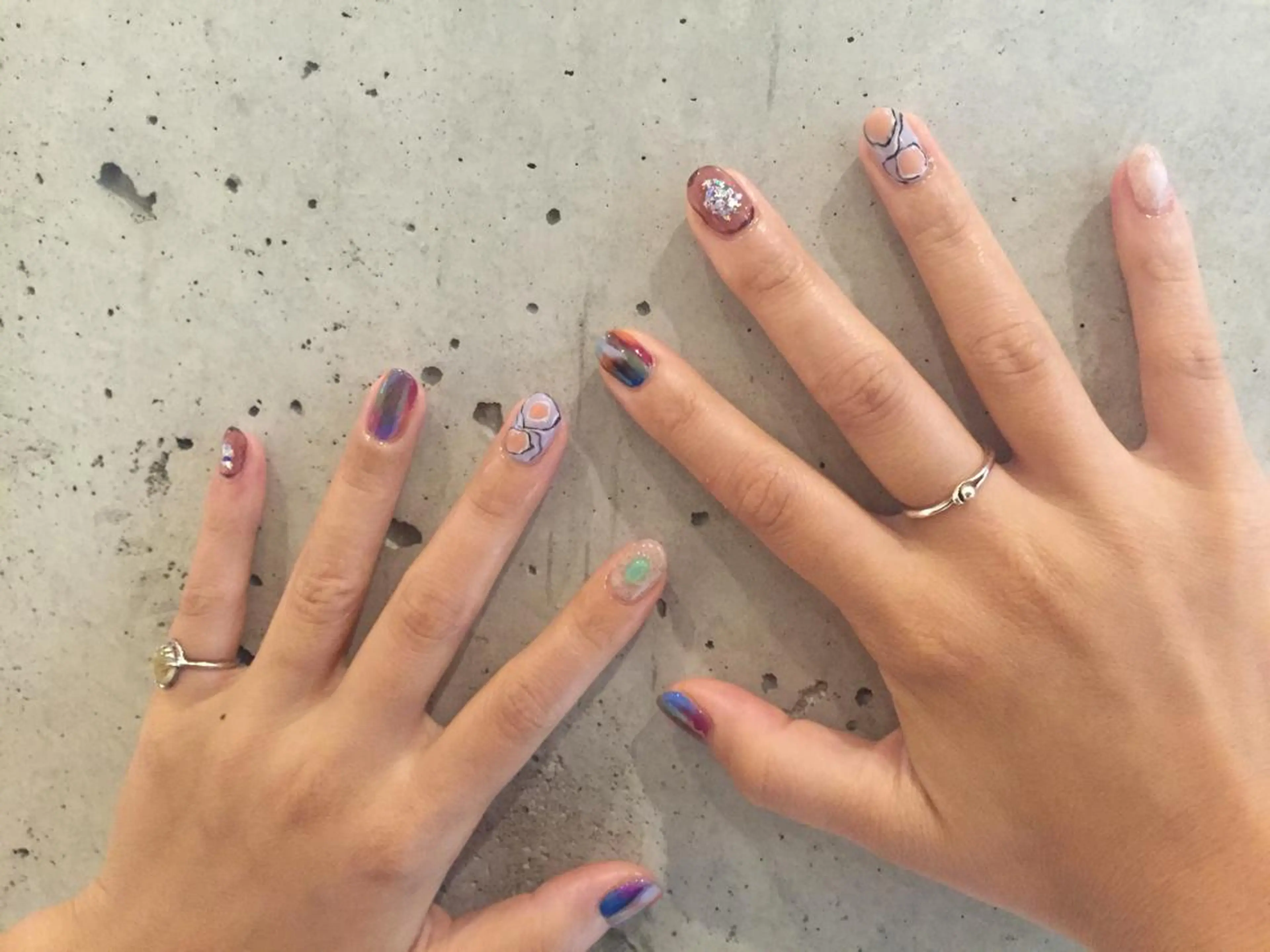 ネイル マツエク・マツパ illum hicariのネイルデザイン