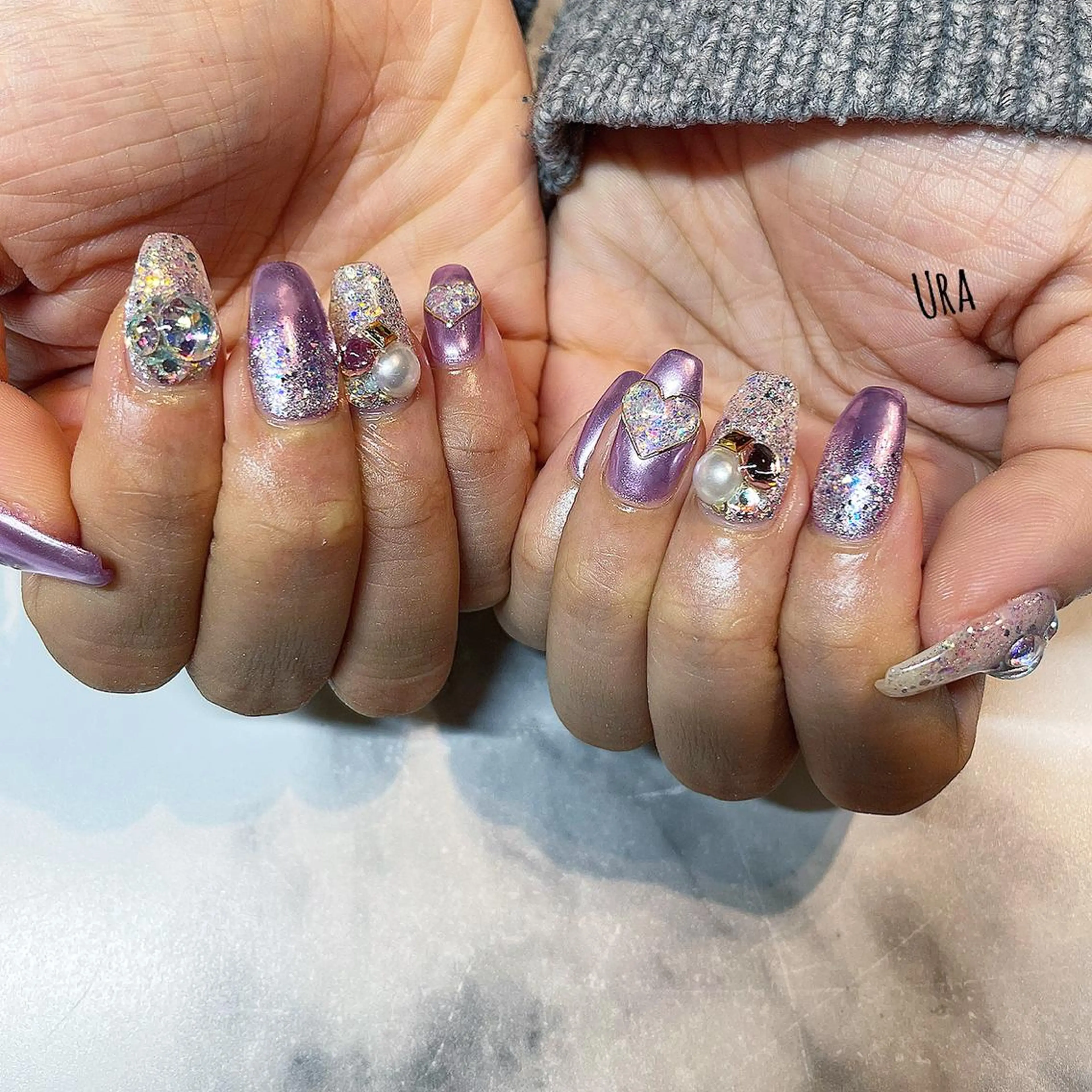 ネイル ハンドネイル UrakoNail 《nail》のネイルデザイン