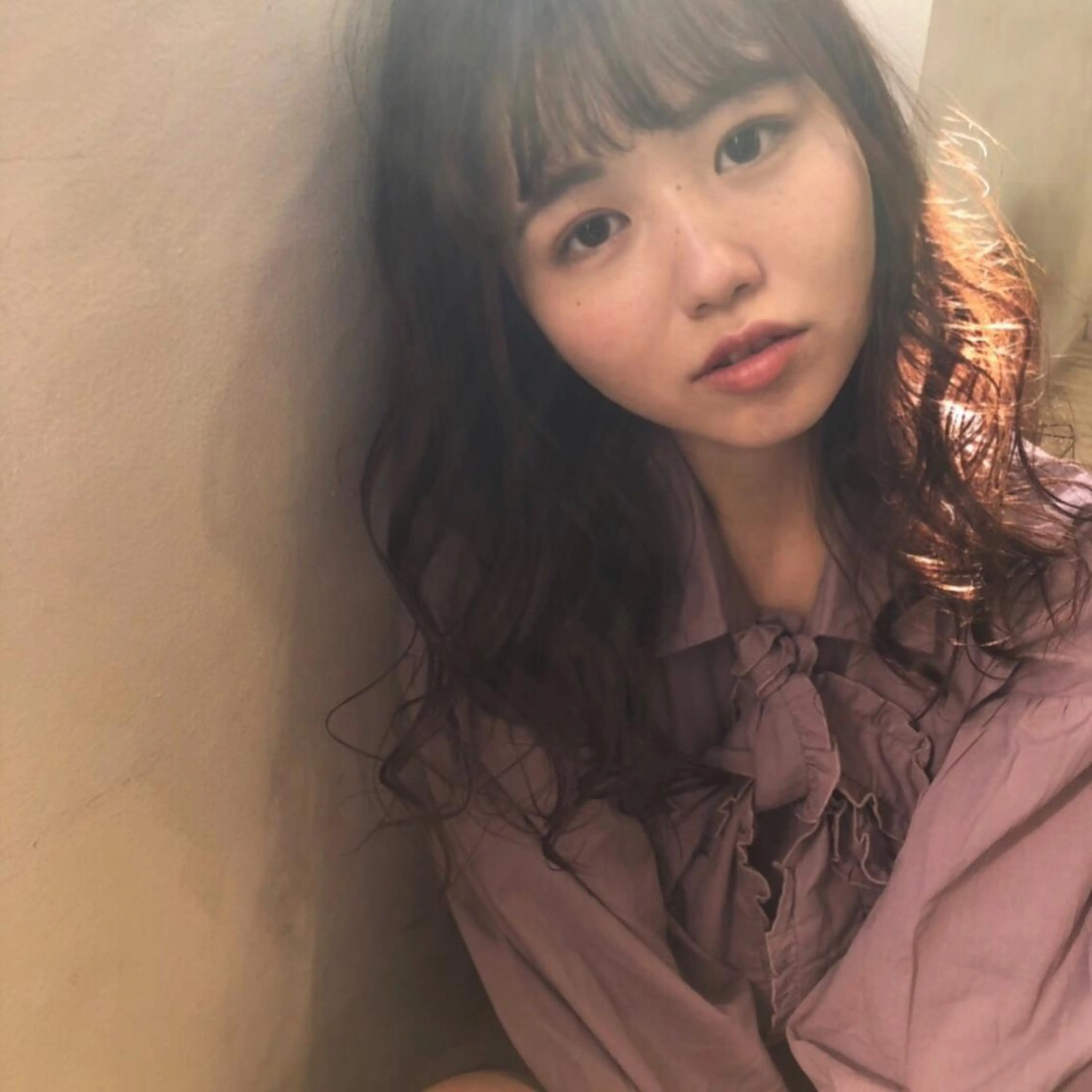 セミロング カラー パーマ HAUS 片山みほのヘアスタイル