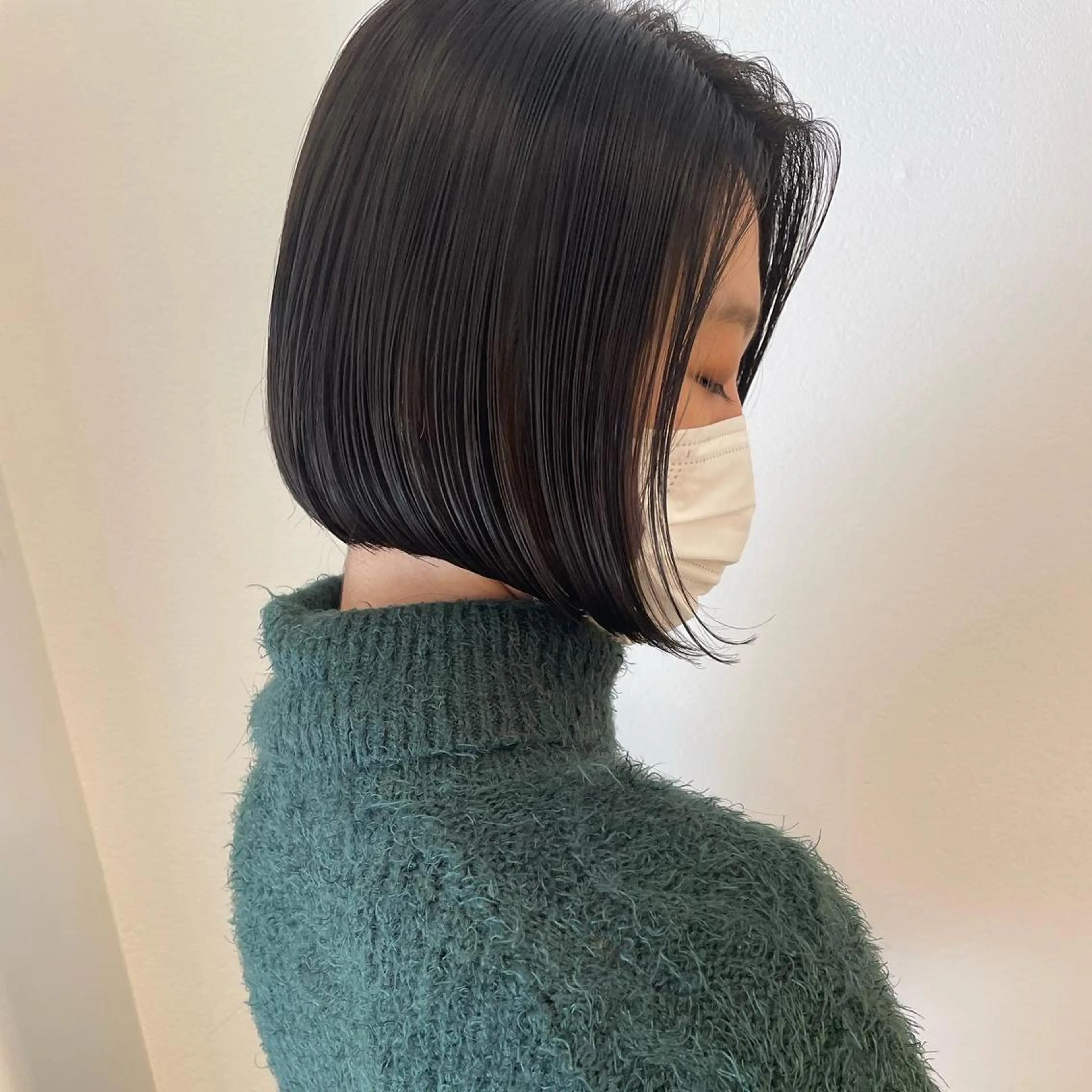 ミディアム カラー ボブ カット ヘアカラー トリートメント 北九州美容室 🕊️わかな✂︎のヘアスタイル