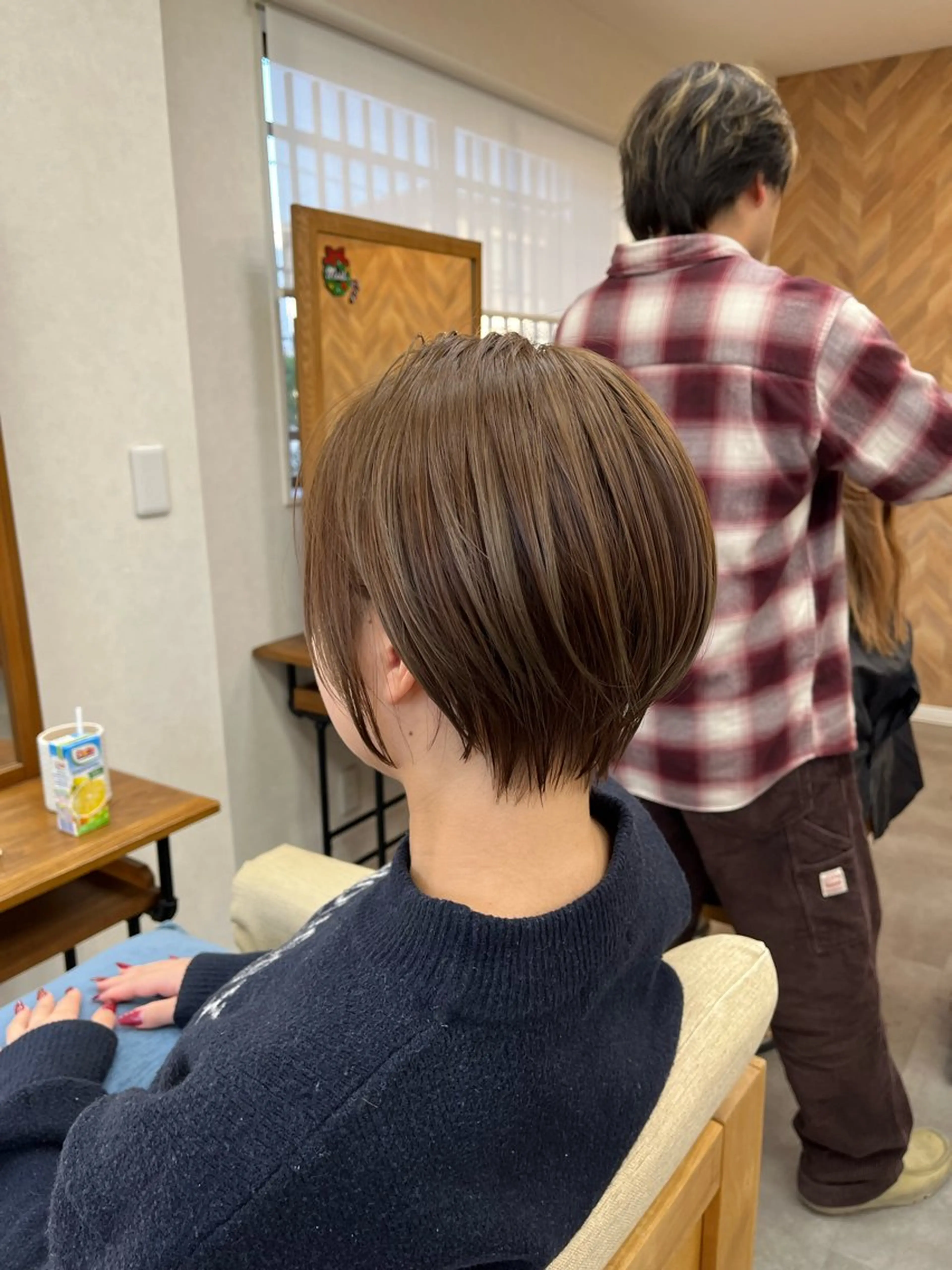 ショート ショートヘア カット ヘアカラー トリートメント Ring  by Moremuu所属・issy/ハイライト ハイトーン／レイヤーのヘアスタイル