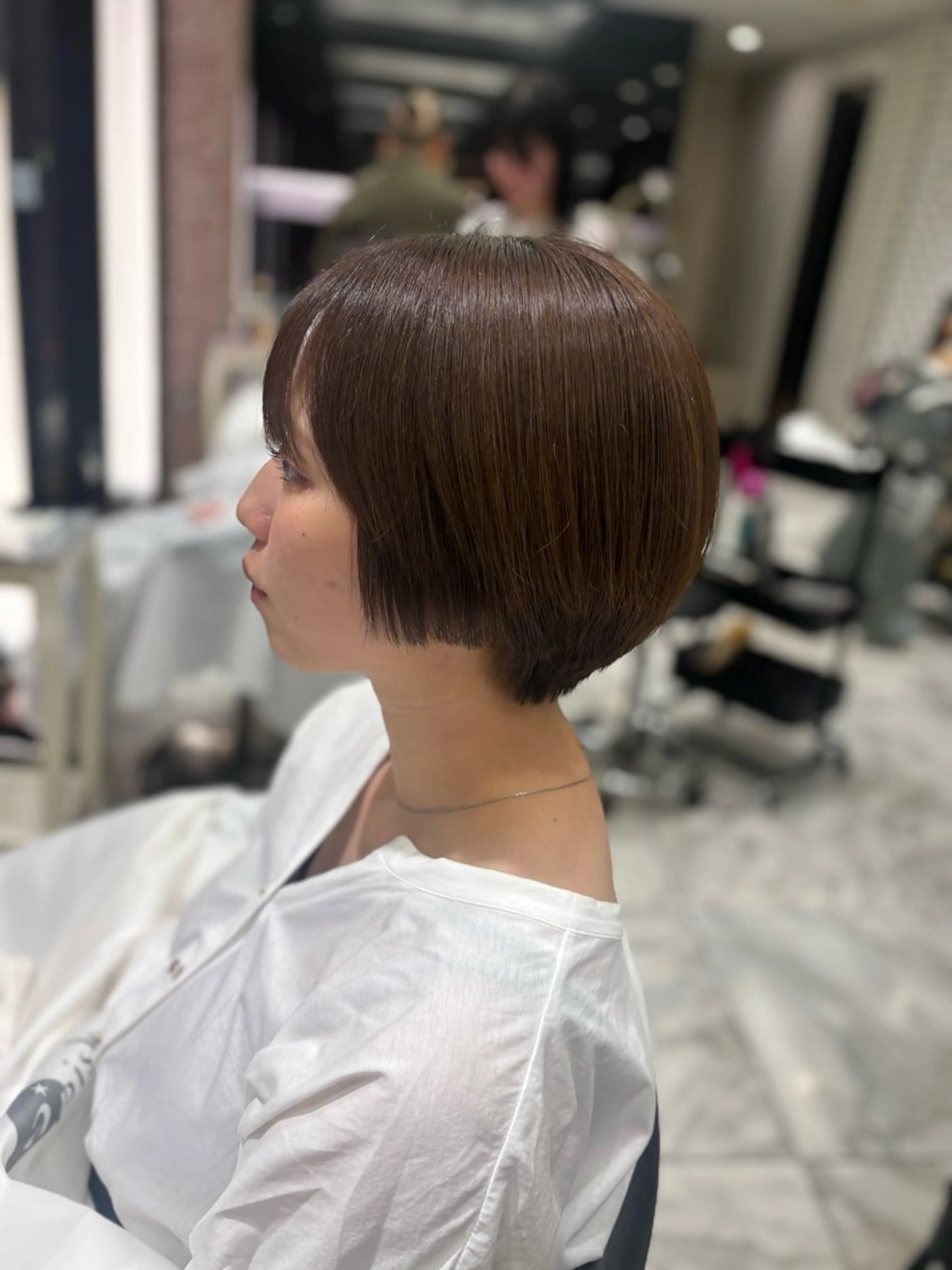 ショート ショートヘア トリートメント カット トリートメント 🌸レイヤーカット /銀座🌸いでいあやのヘアスタイル