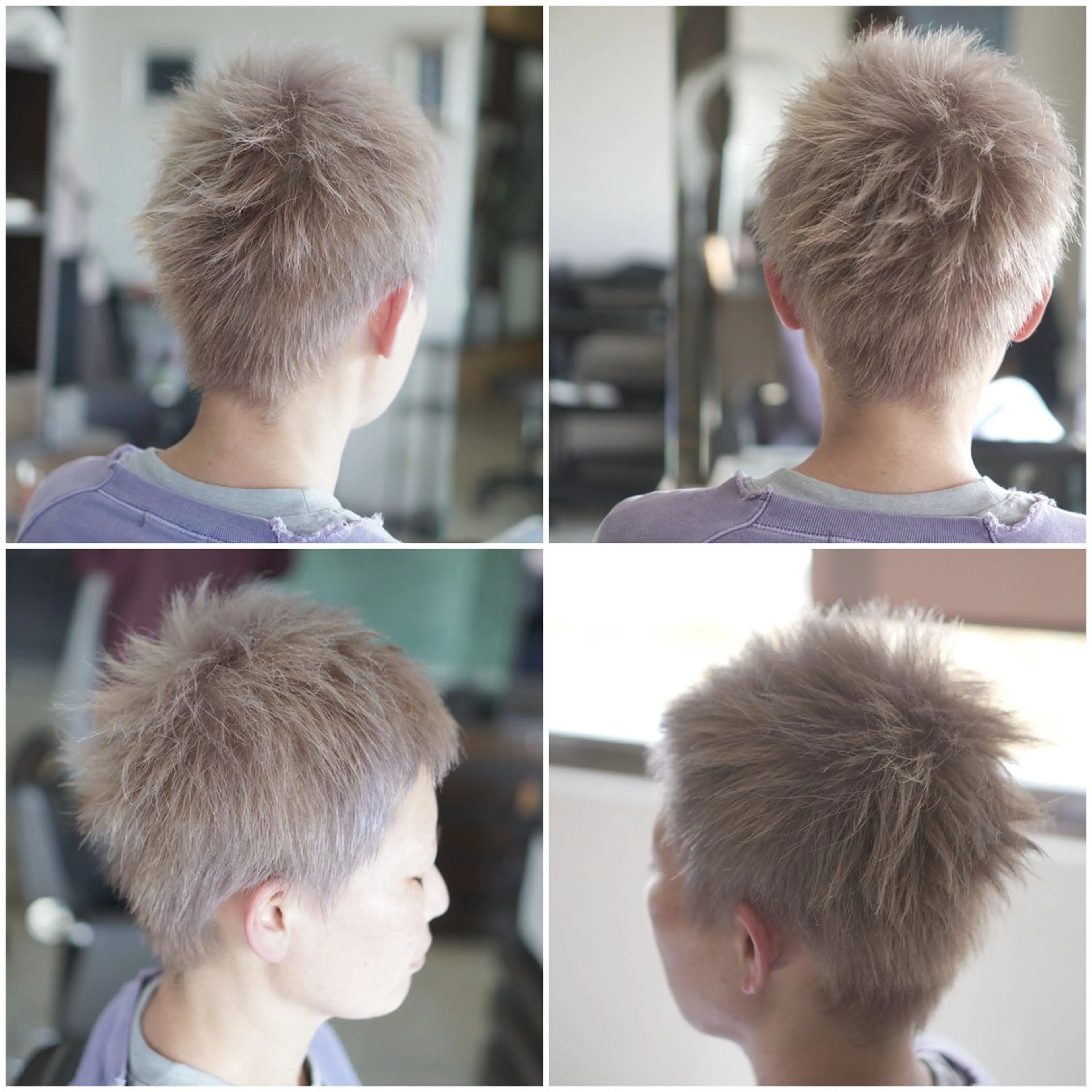 ショート カラー 中島 剛のヘアスタイル