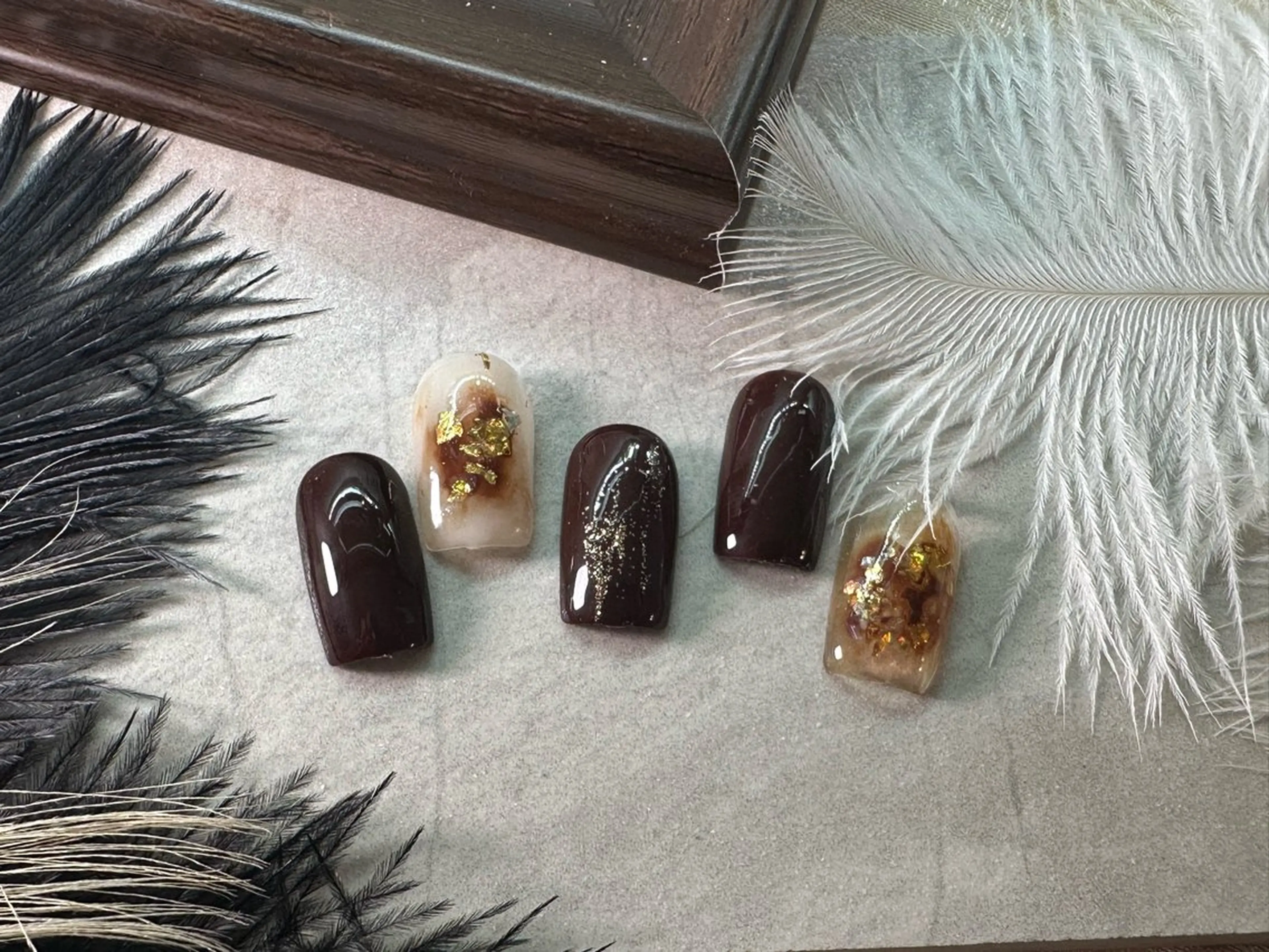 ネイル ニュアンスネイル H&Bsalon カイのネイルデザイン