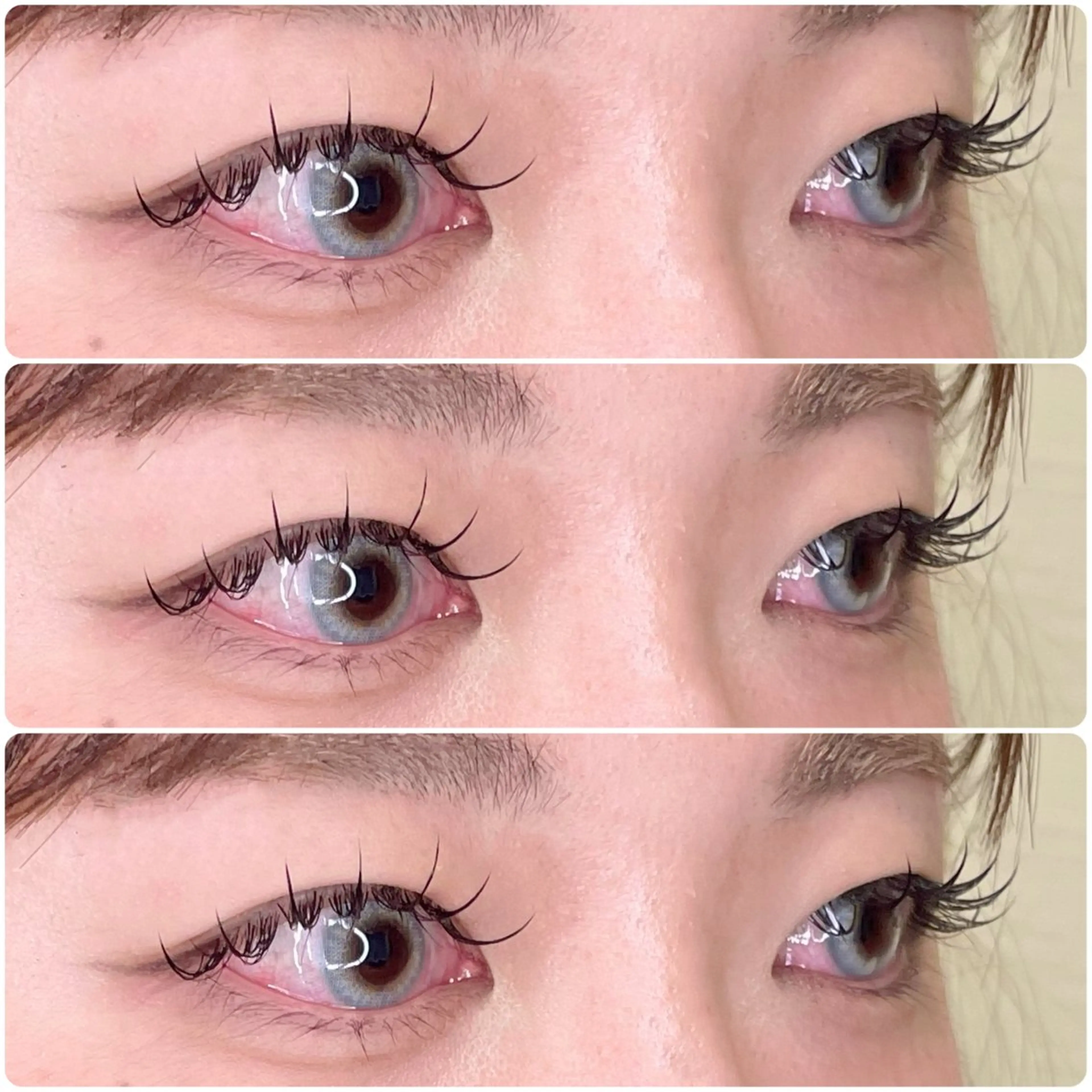 マツエク・マツパ フラットラッシュ 目尻長め セクシー マツエク カットモデル募集中 ✨武田夏帆のヘアスタイル