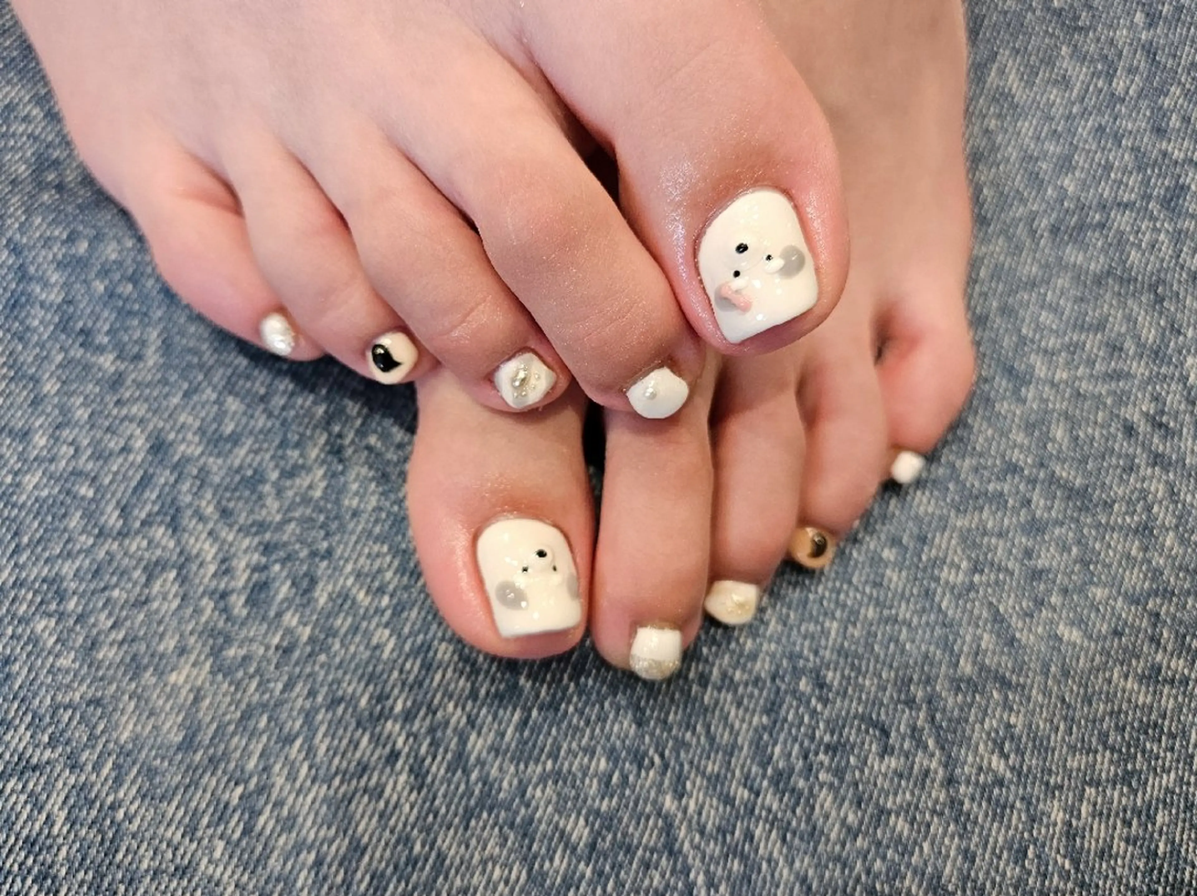 ネイル フットネイル 関口 友菜のヘアスタイル