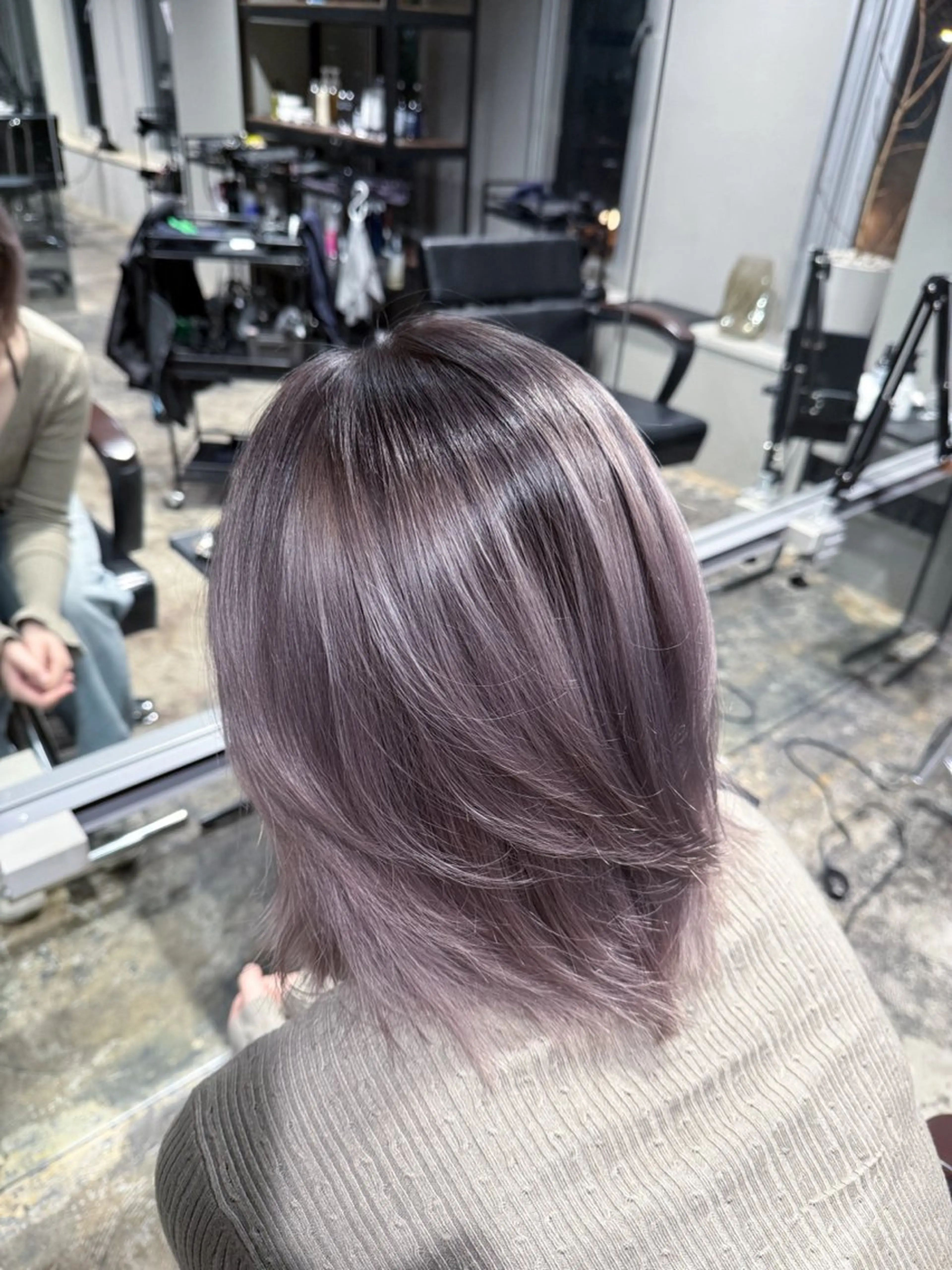 ショート カラー ヘアカラー トリートメント ヘアセット ROIS渋谷【ロイス】所属・高橋大樹/グレージュ /ベージュ/美髪のヘアスタイル